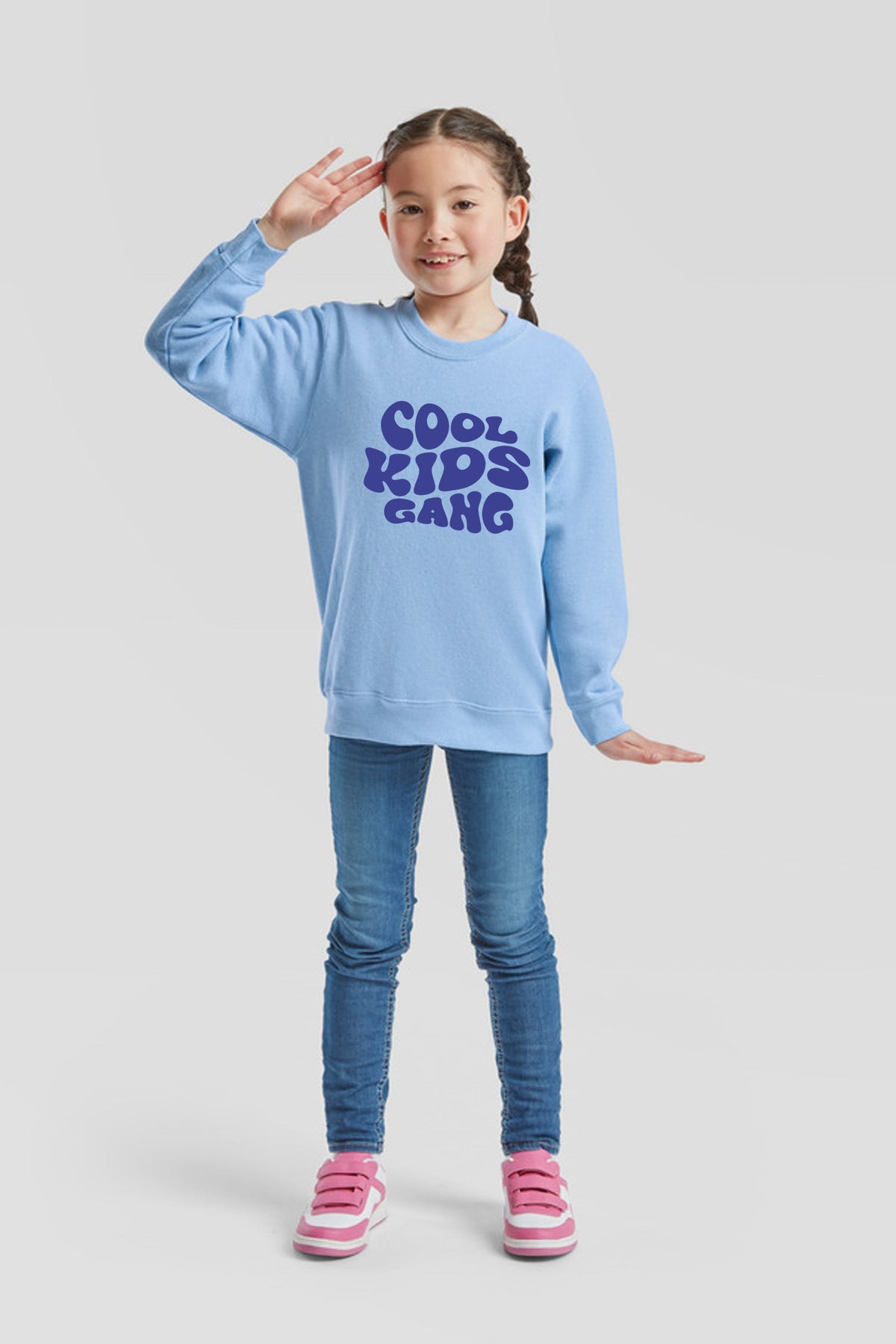 Cool Kids Gang Printed Sweatshirt (Pack of 5)
