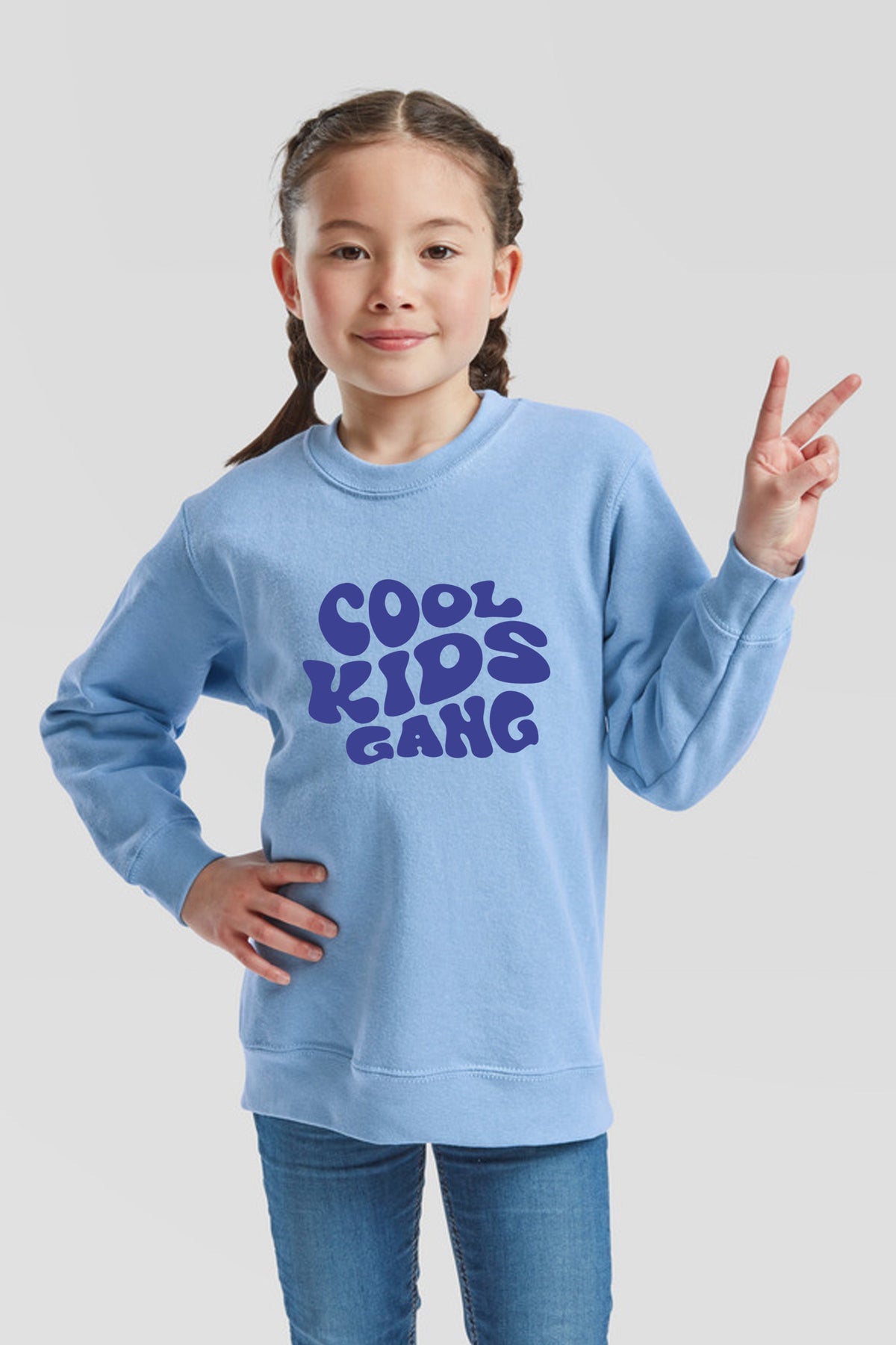 Cool Kids Gang Printed Sweatshirt (Pack of 5)