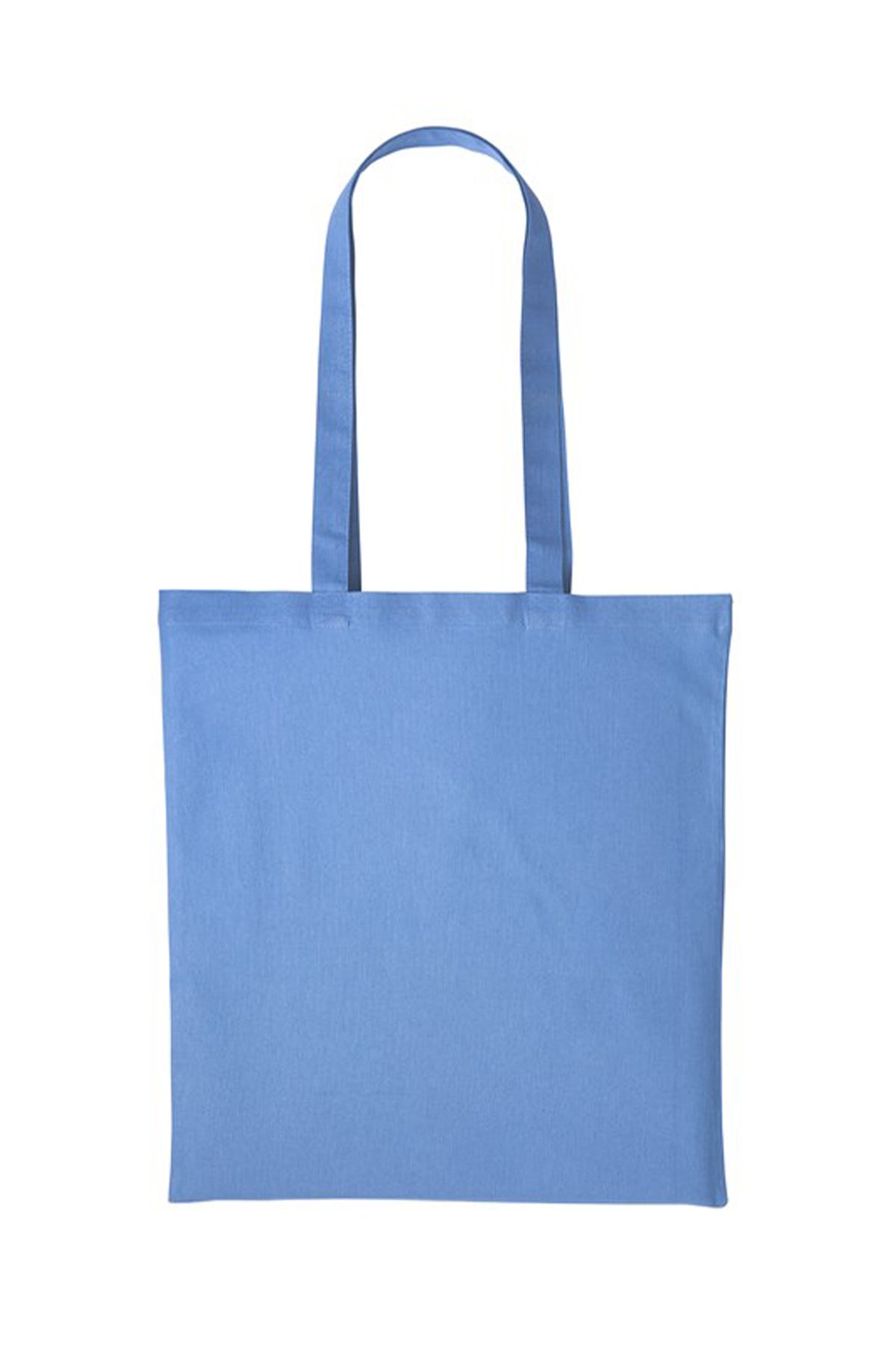 Custom Printed Cotton Shopper Long Handle Canvas Bag
