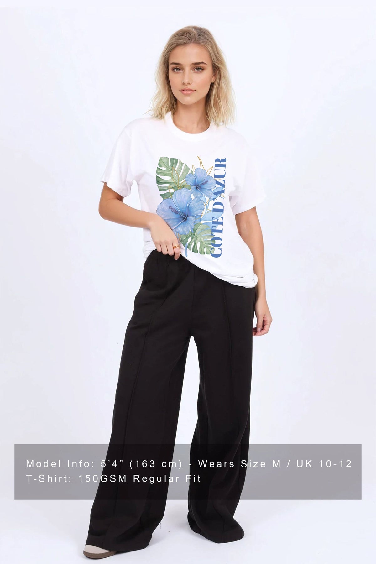 Regular Fit T-shirt in Cote D'Azur Floral Print