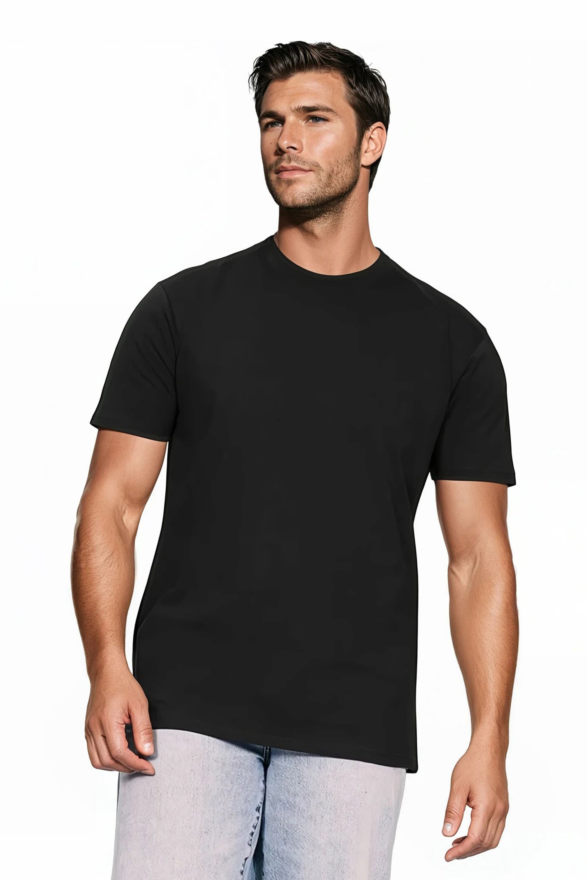 220GSM Unisex Plain Organic Regular Fit T-shirt