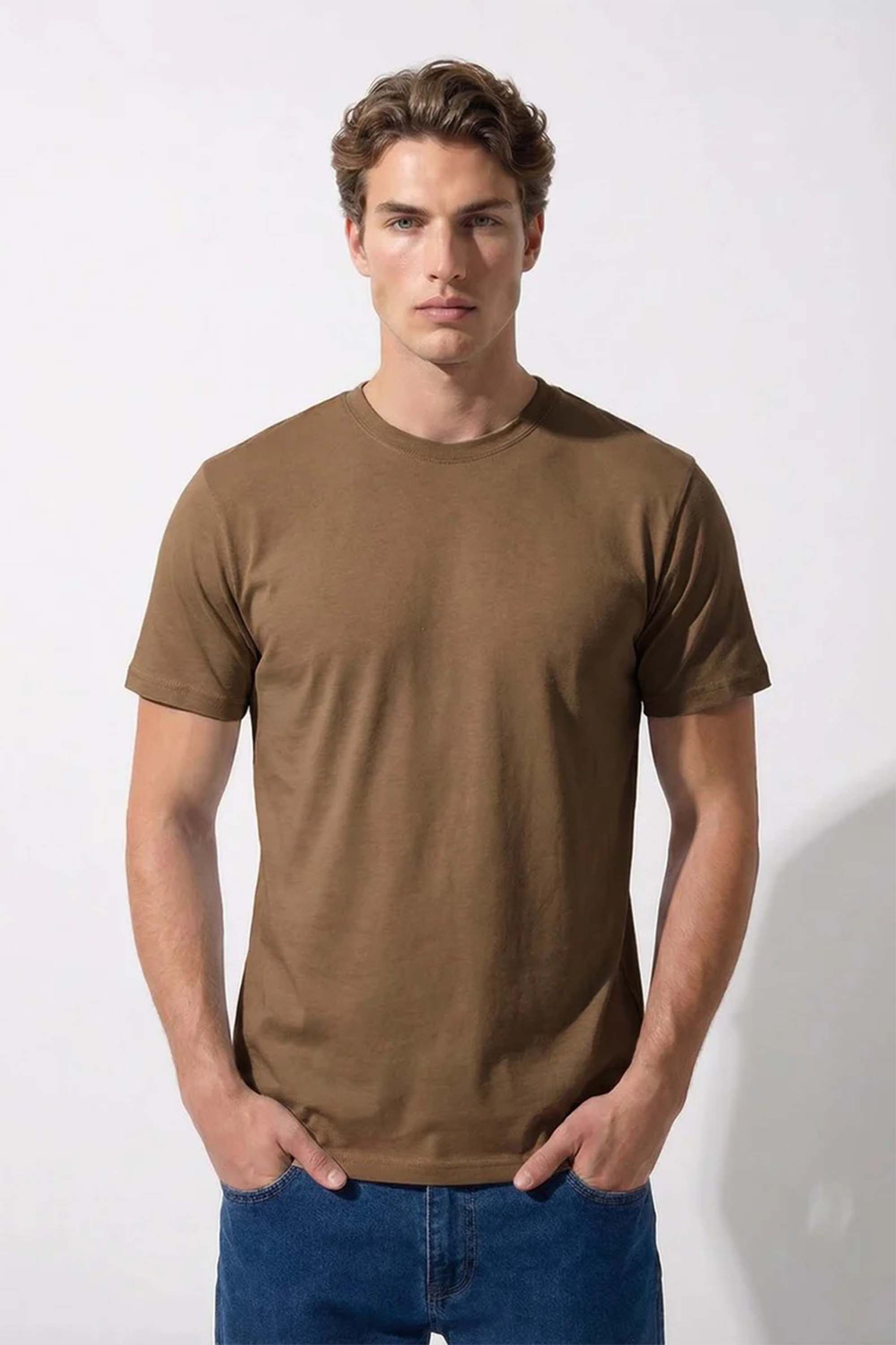 220GSM Core Organic Regular Fit Custom Printed T-Shirt
