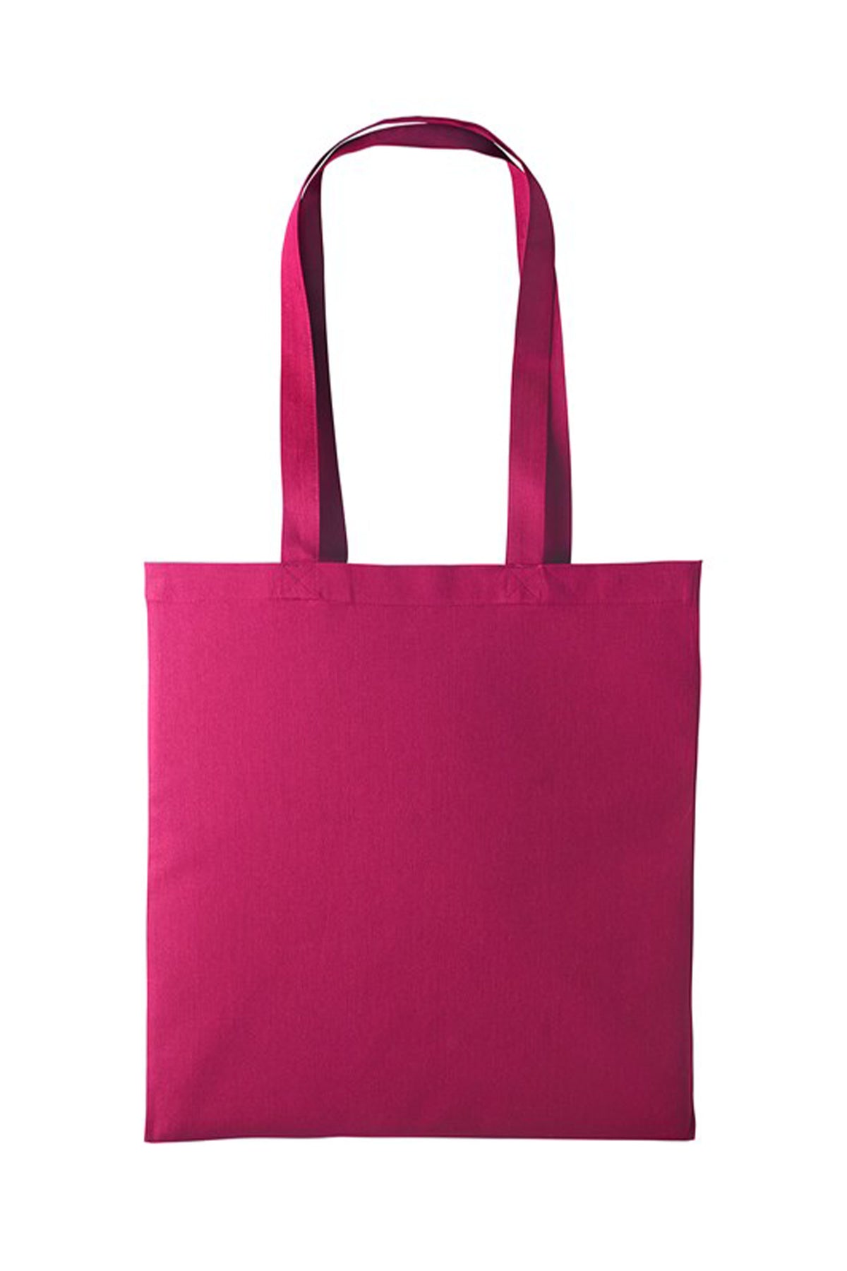 Custom Printed Cotton Shopper Long Handle Canvas Bag
