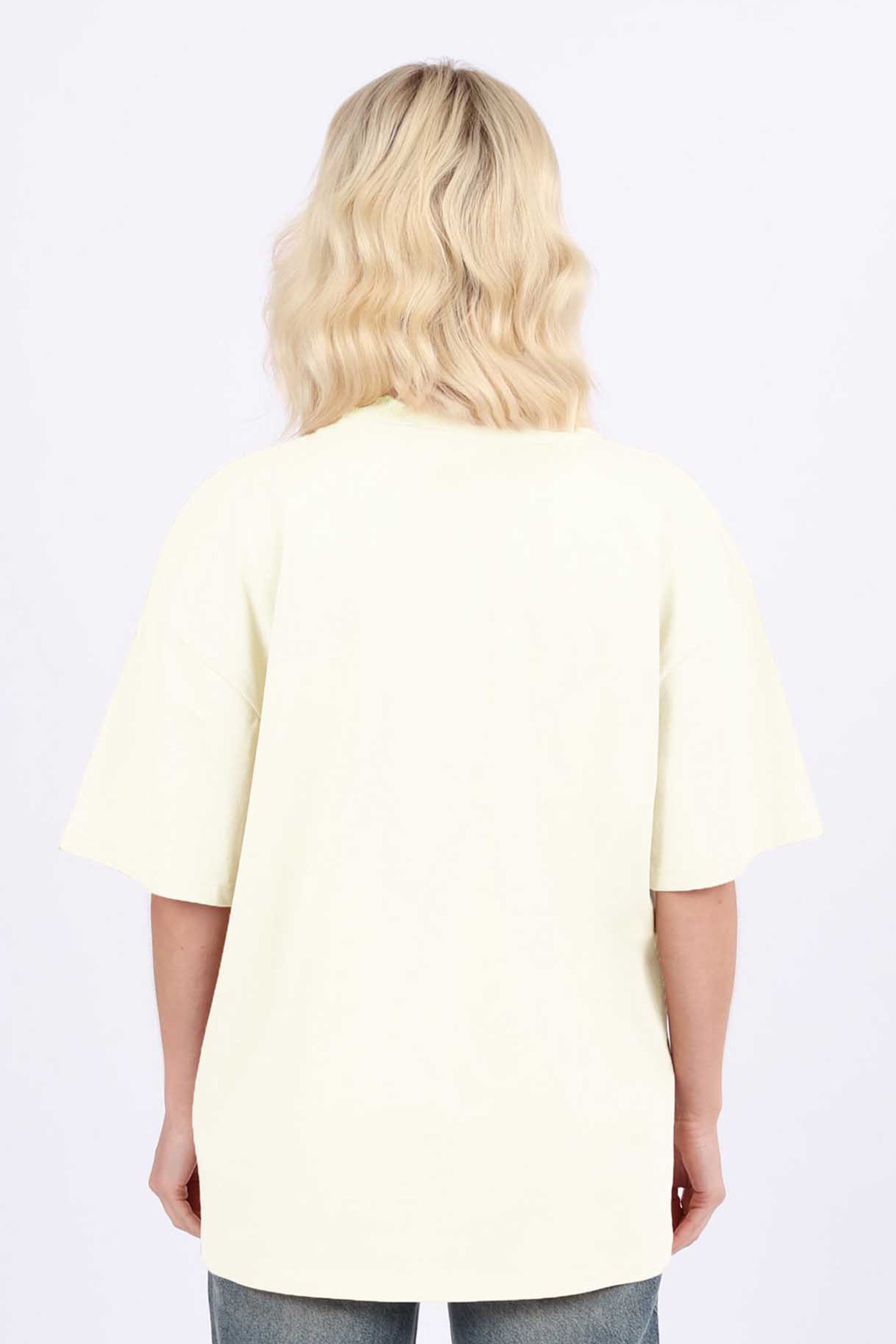 220GSM Oversized T-Shirt in Cute Matcha Print