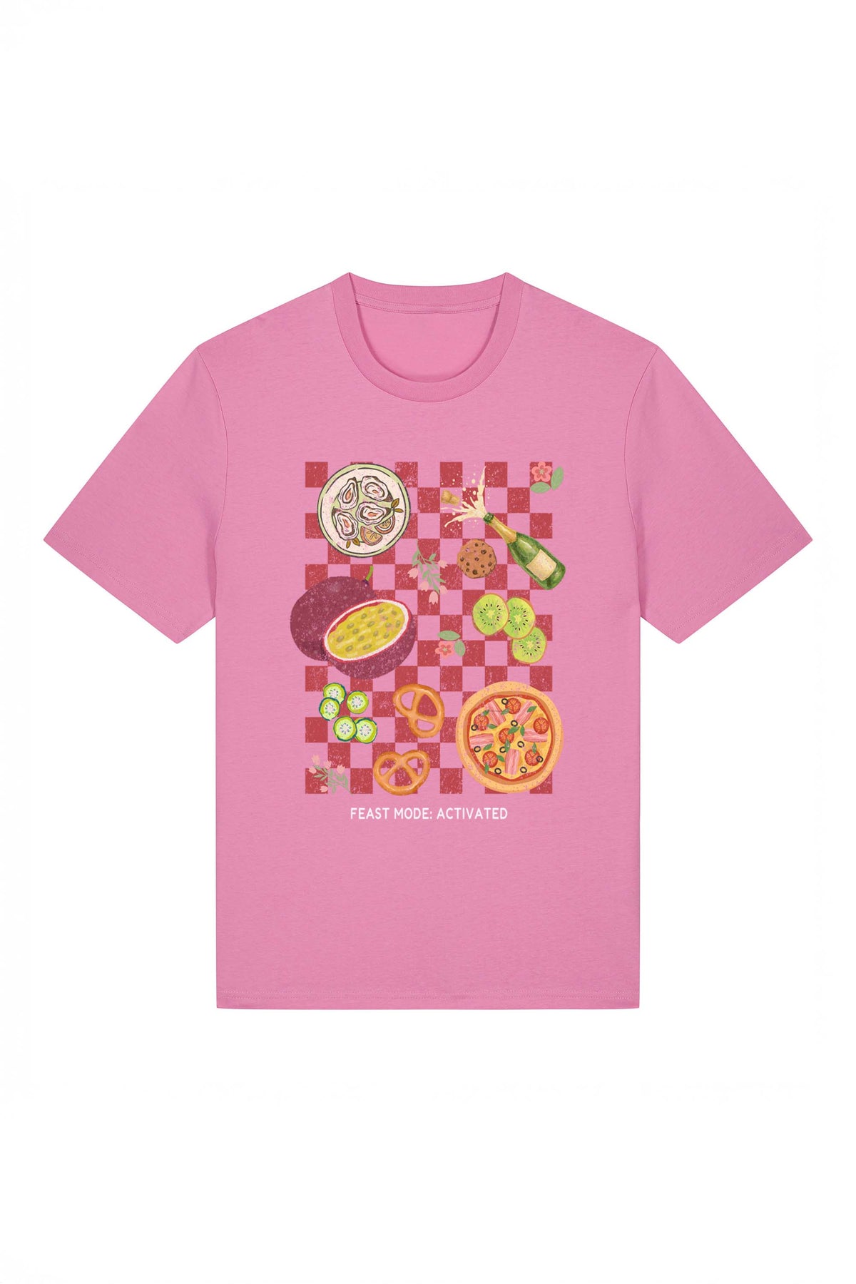 180 GSM Unisex Organic Feast Mood Activated Printed T-Shirt