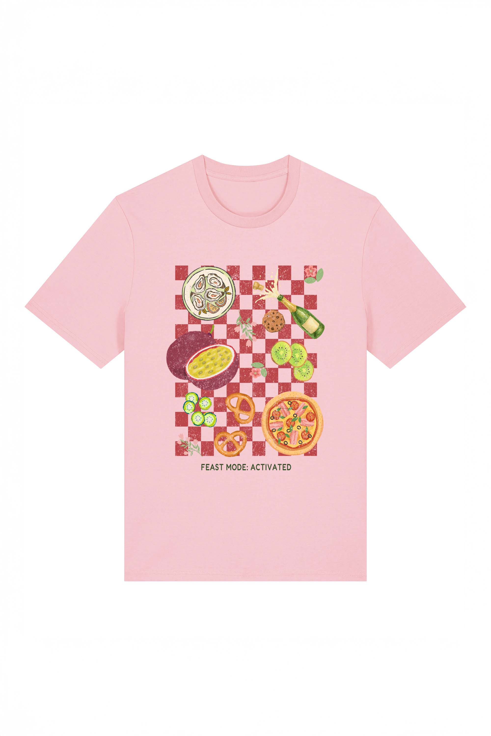 180 GSM Unisex Organic Feast Mood Activated Printed T-Shirt