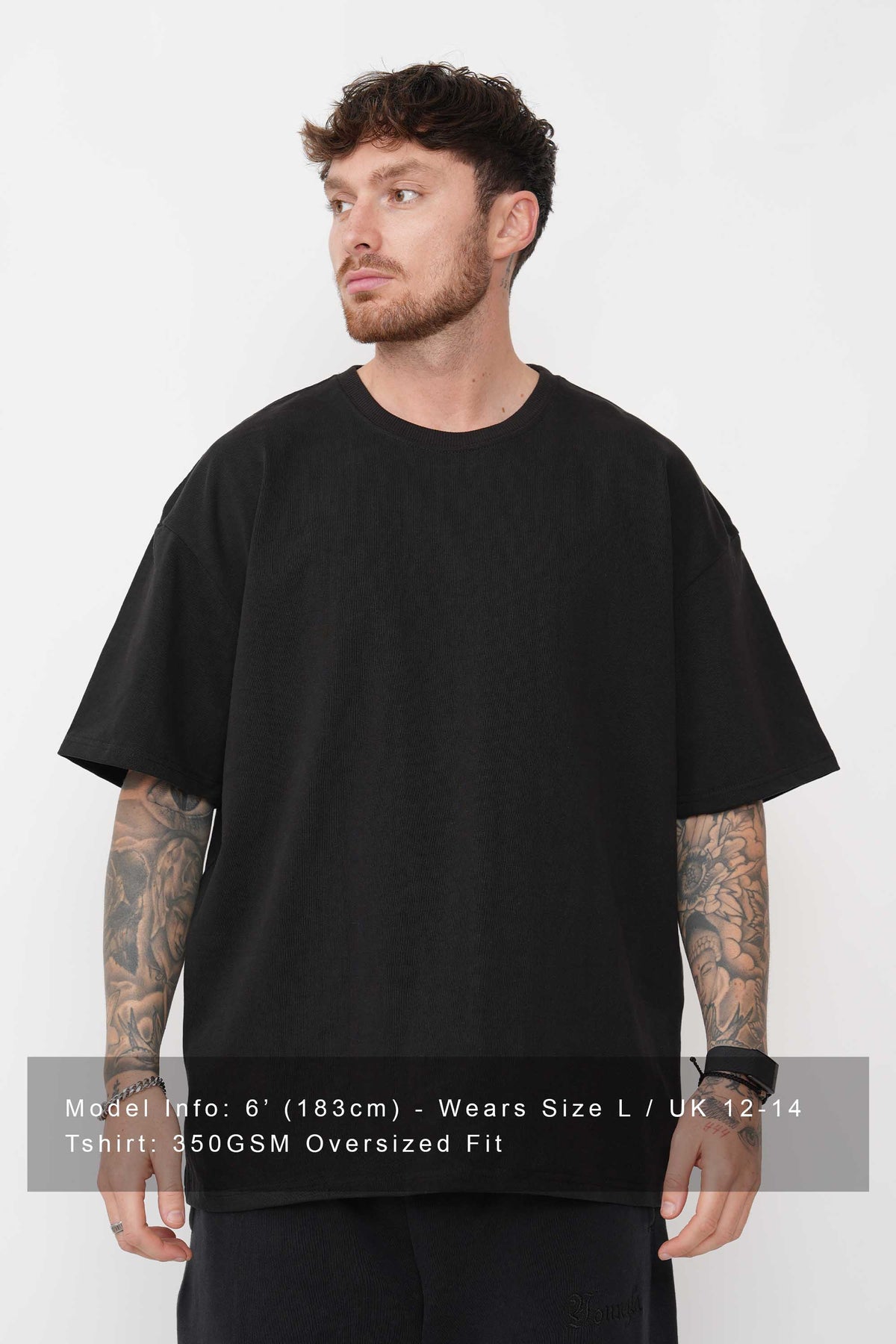 350GSM Unisex Plain Heavyweight Organic T-shirt