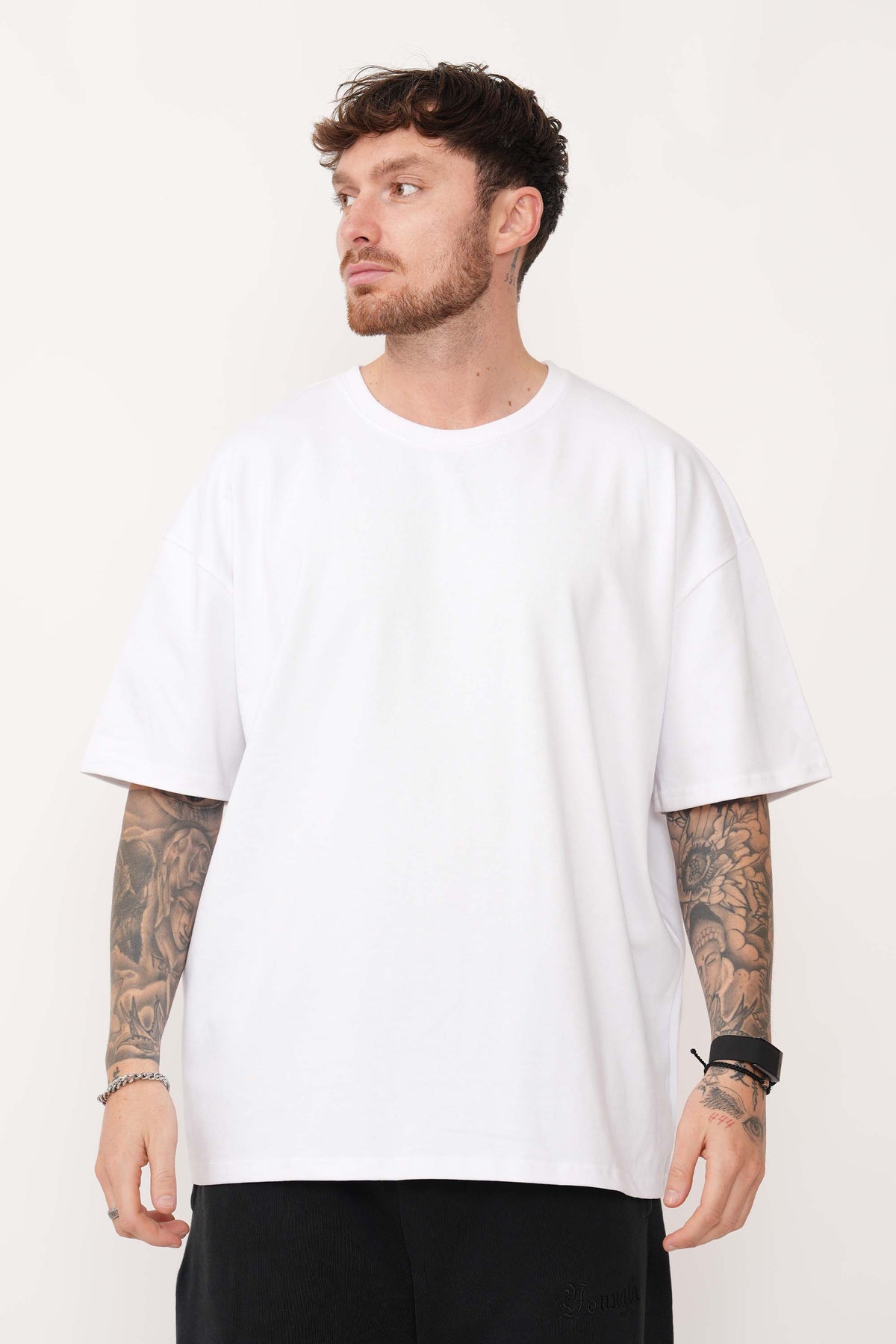 350GSM Unisex Plain Heavyweight Organic T-shirt