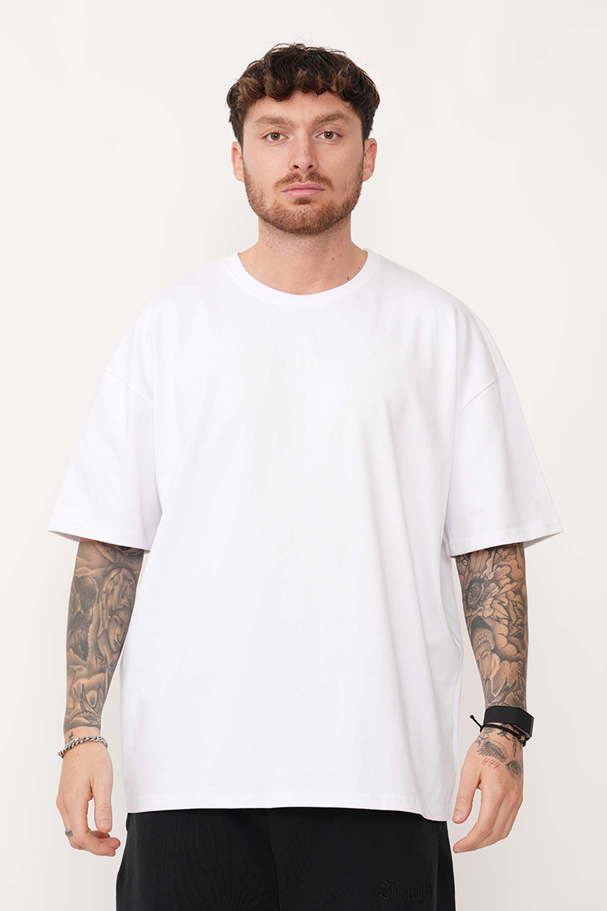 350GSM Unisex Plain Heavyweight Organic T-shirt