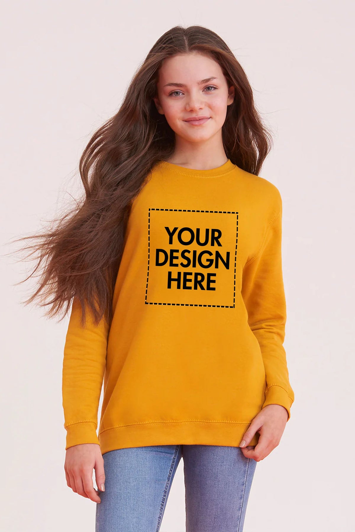 280GSM Kids Unisex Custom Printed sweatshirt