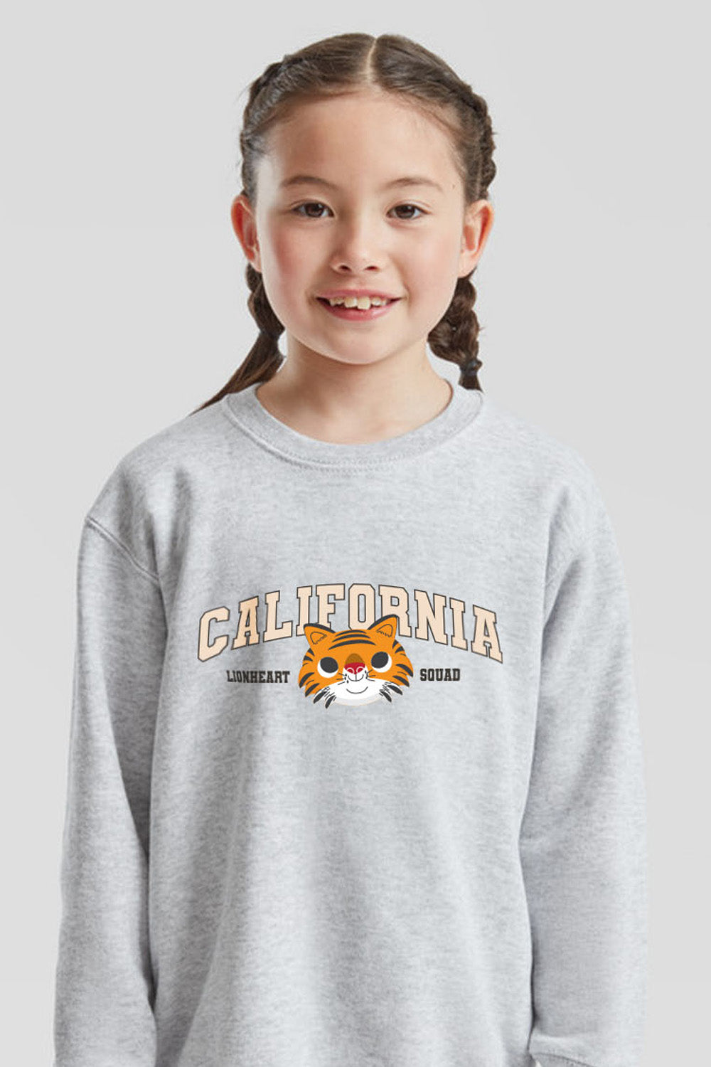 Kids California Lionheart Squad Printed Sweatshirt (Pack of 5)