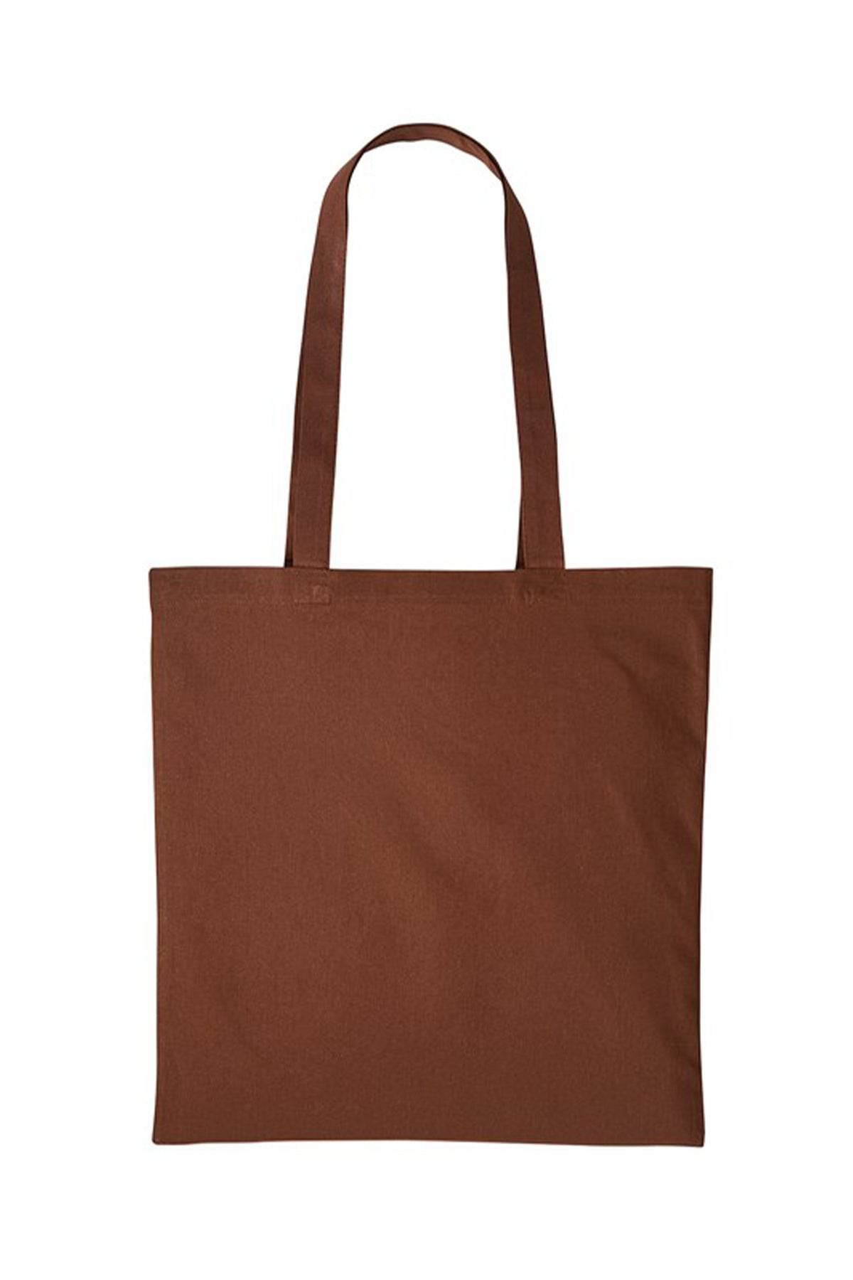 Custom Printed Cotton Shopper Long Handle Canvas Bag