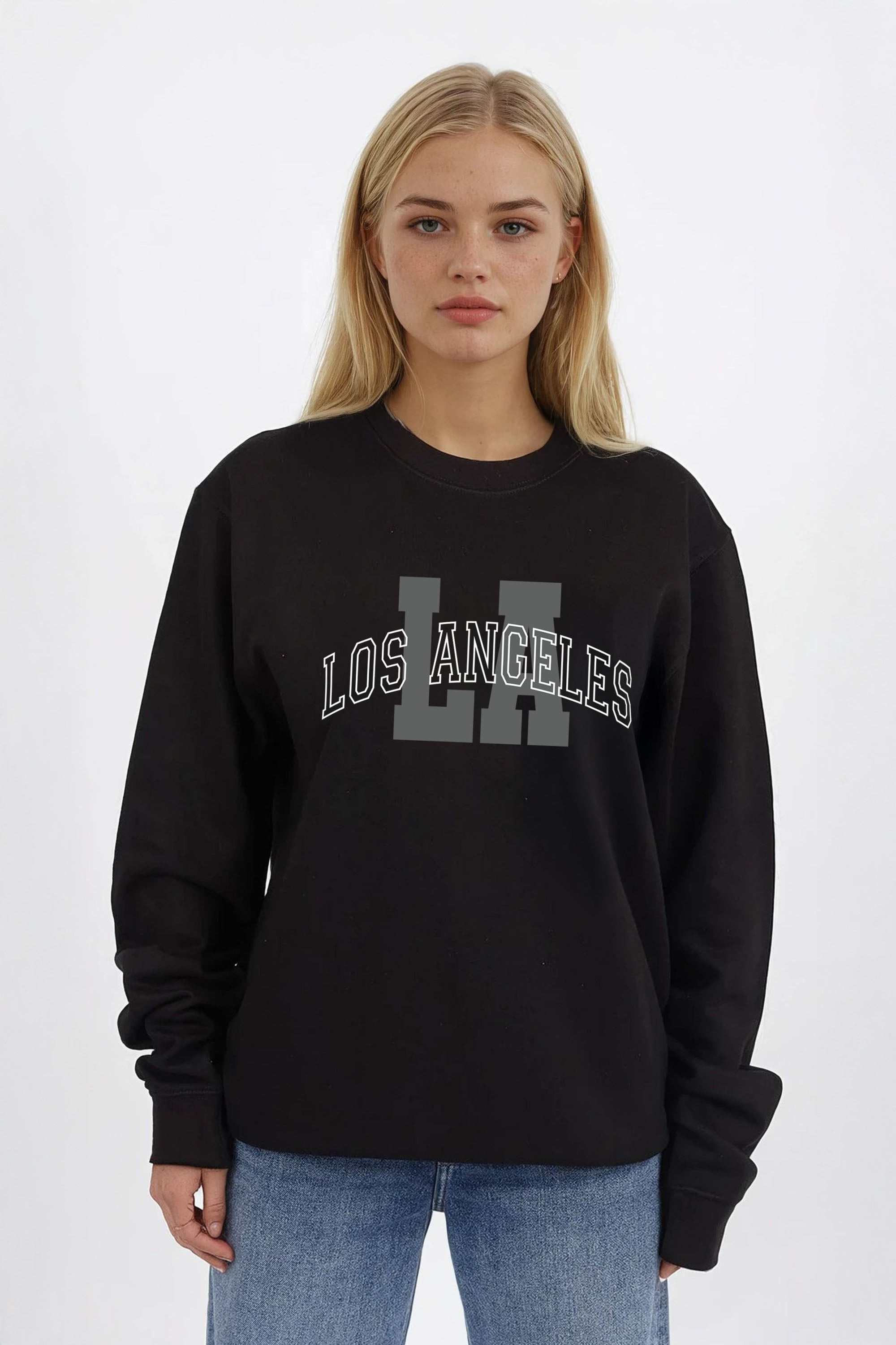 Los Angeles California Printed Sweatshirt