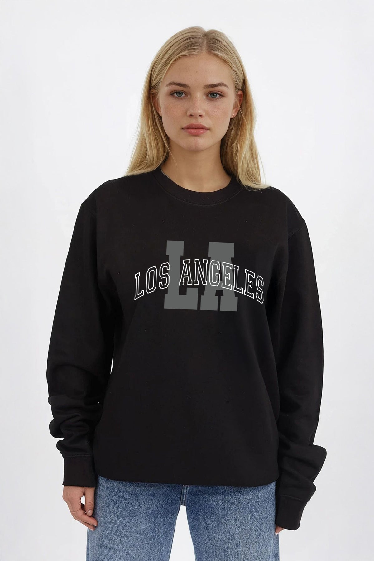 Los Angeles California Printed Sweatshirt
