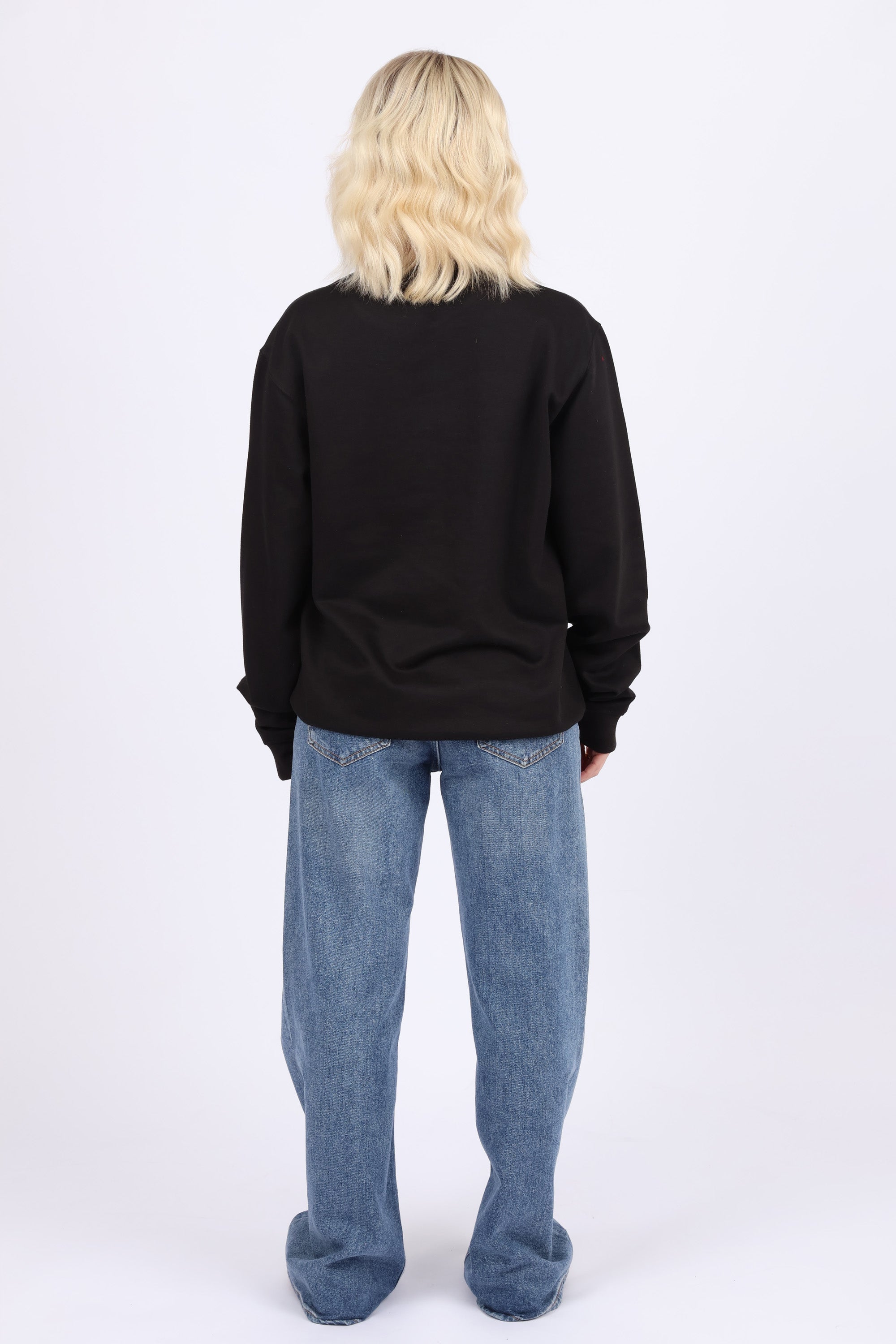 Unisex Crewneck Plain Sweatshirt
