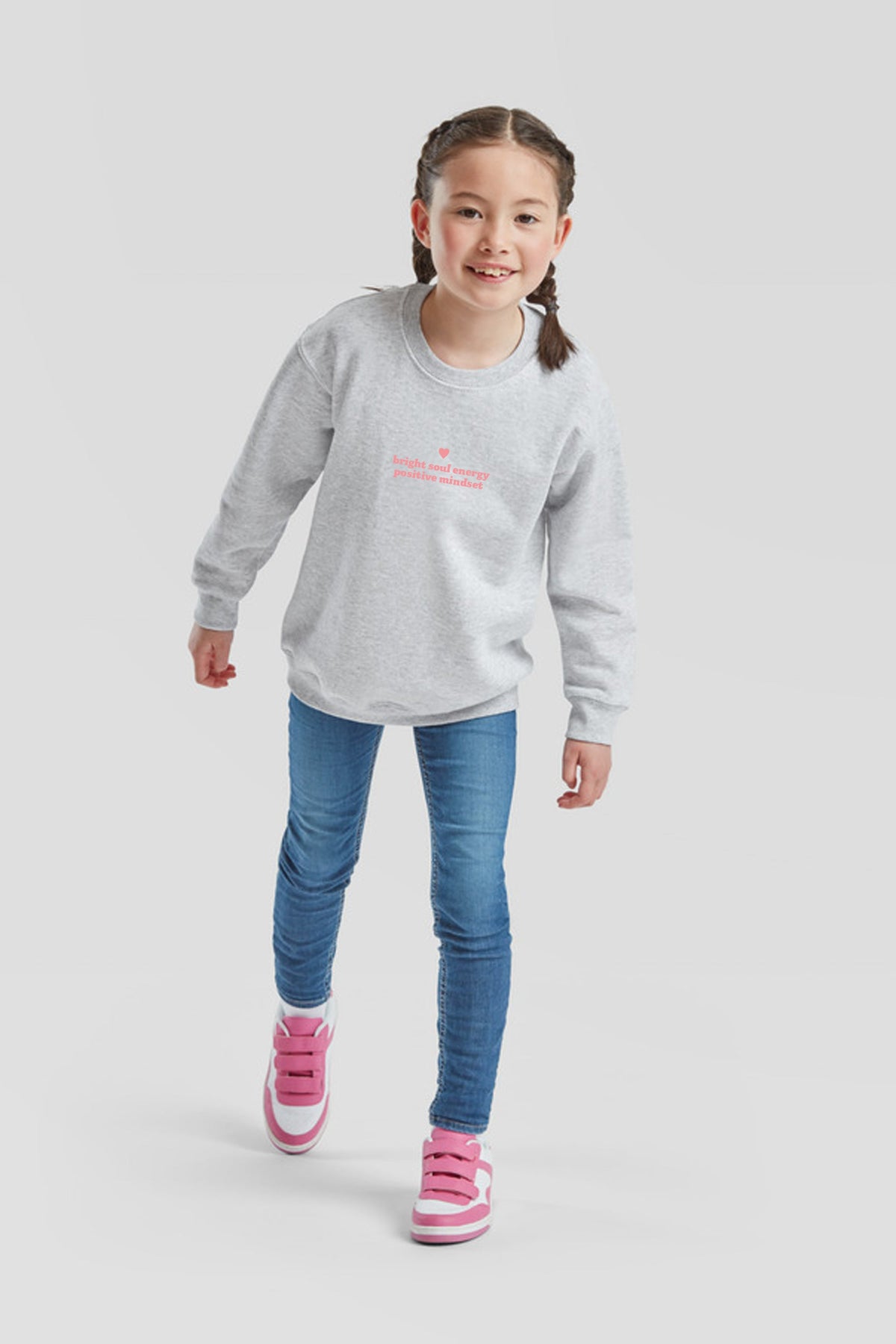 Do What Makes You Smile Printed Sweatshirt (Pack of 5)