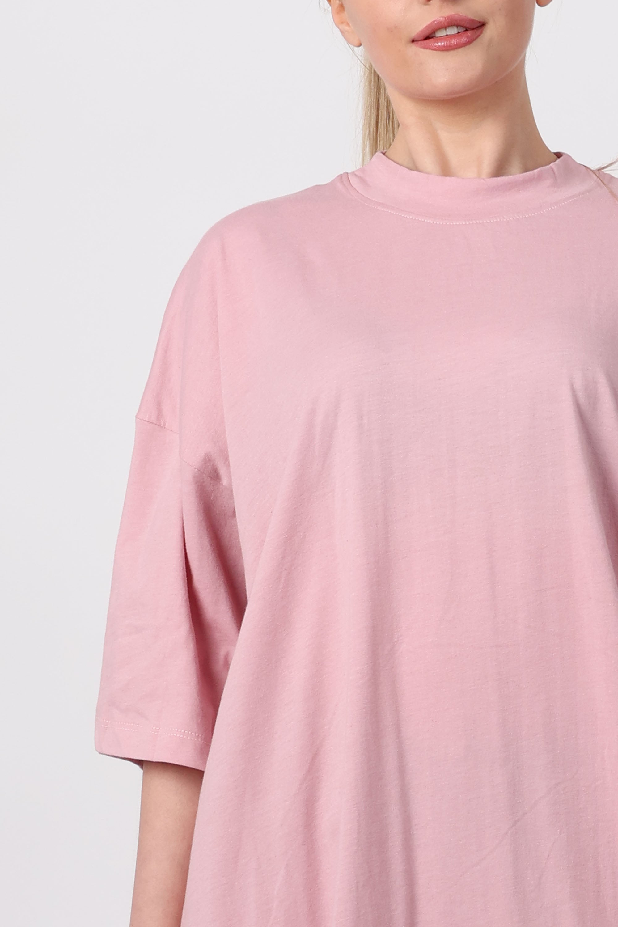 Oversized Stretch Jersey T-Shirt Dress (Pack of 6)