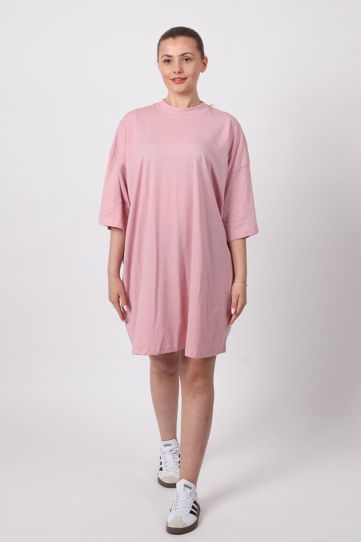 Oversized Stretch Jersey T-Shirt Dress (Pack of 6)