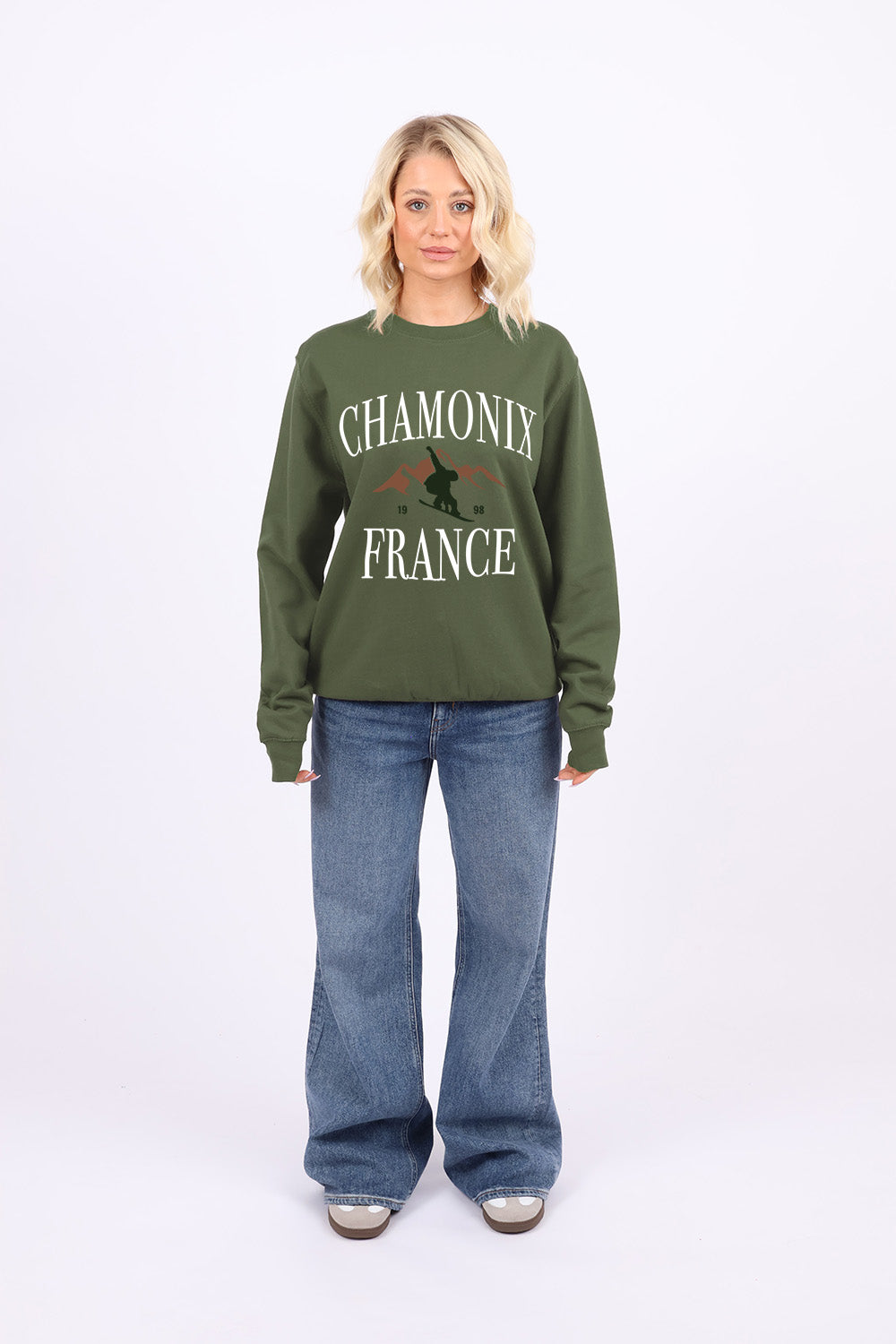 Chamonix Print Sweatshirt