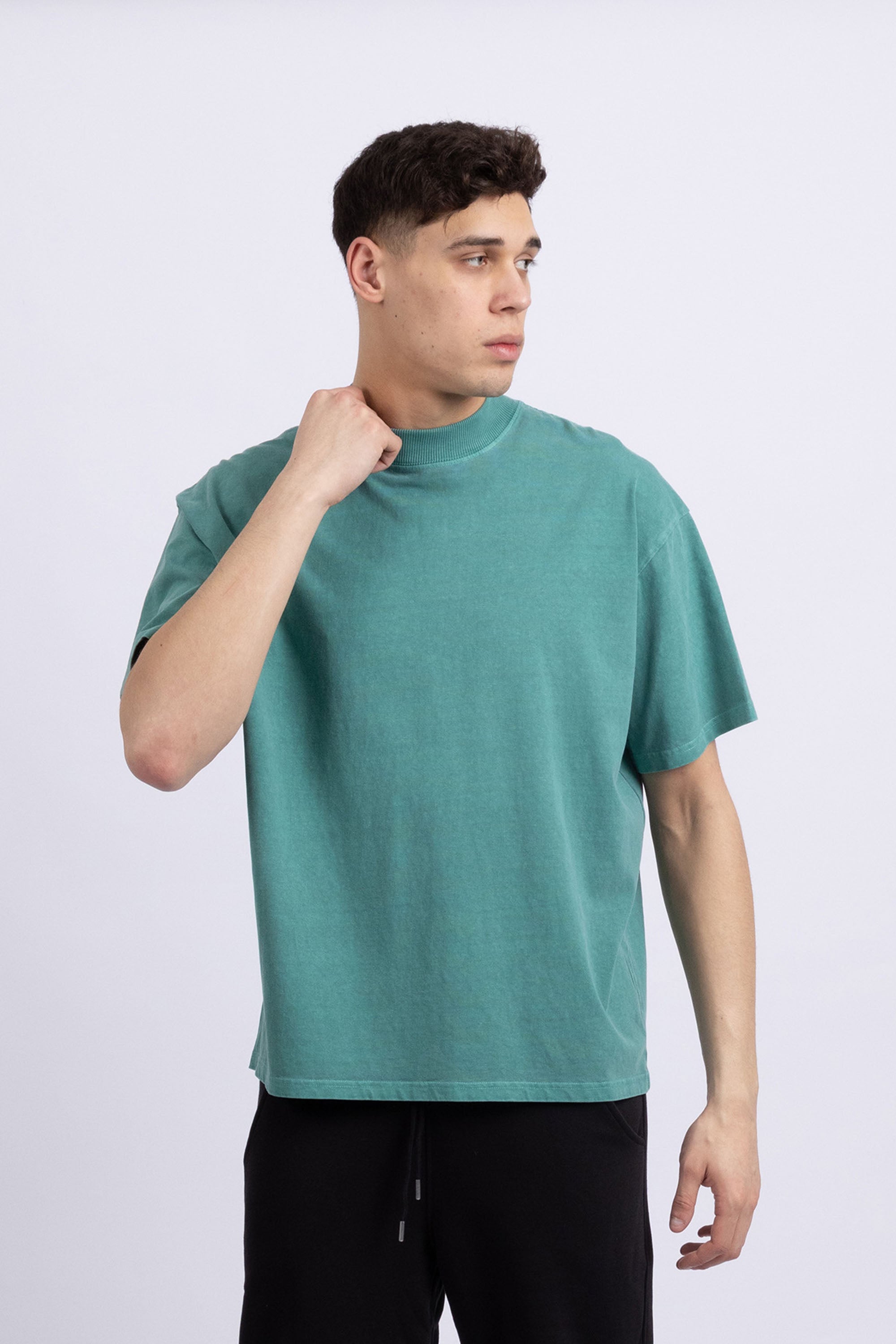 Unisex Oversized Plain Acid Washed 220GSM T-Shirts (Custom Pack)