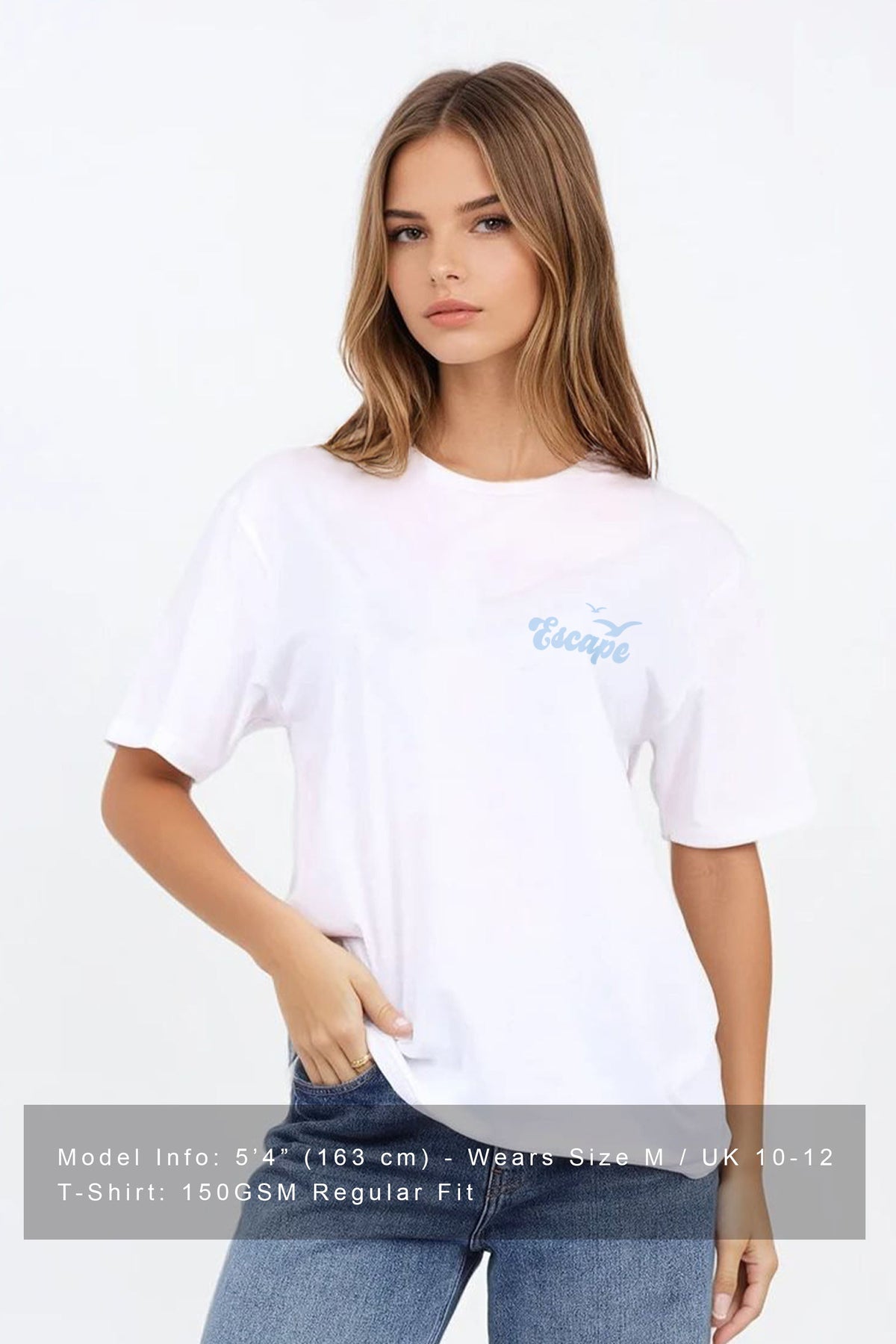 Regular Fit T-shirt in Côte D’Azure Print