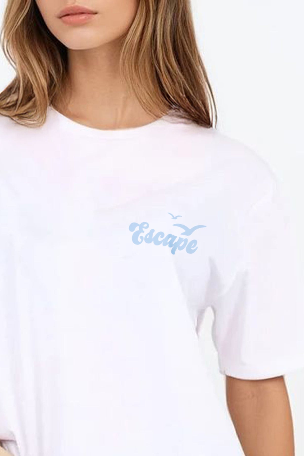 Regular Fit T-shirt in Côte D’Azure Print
