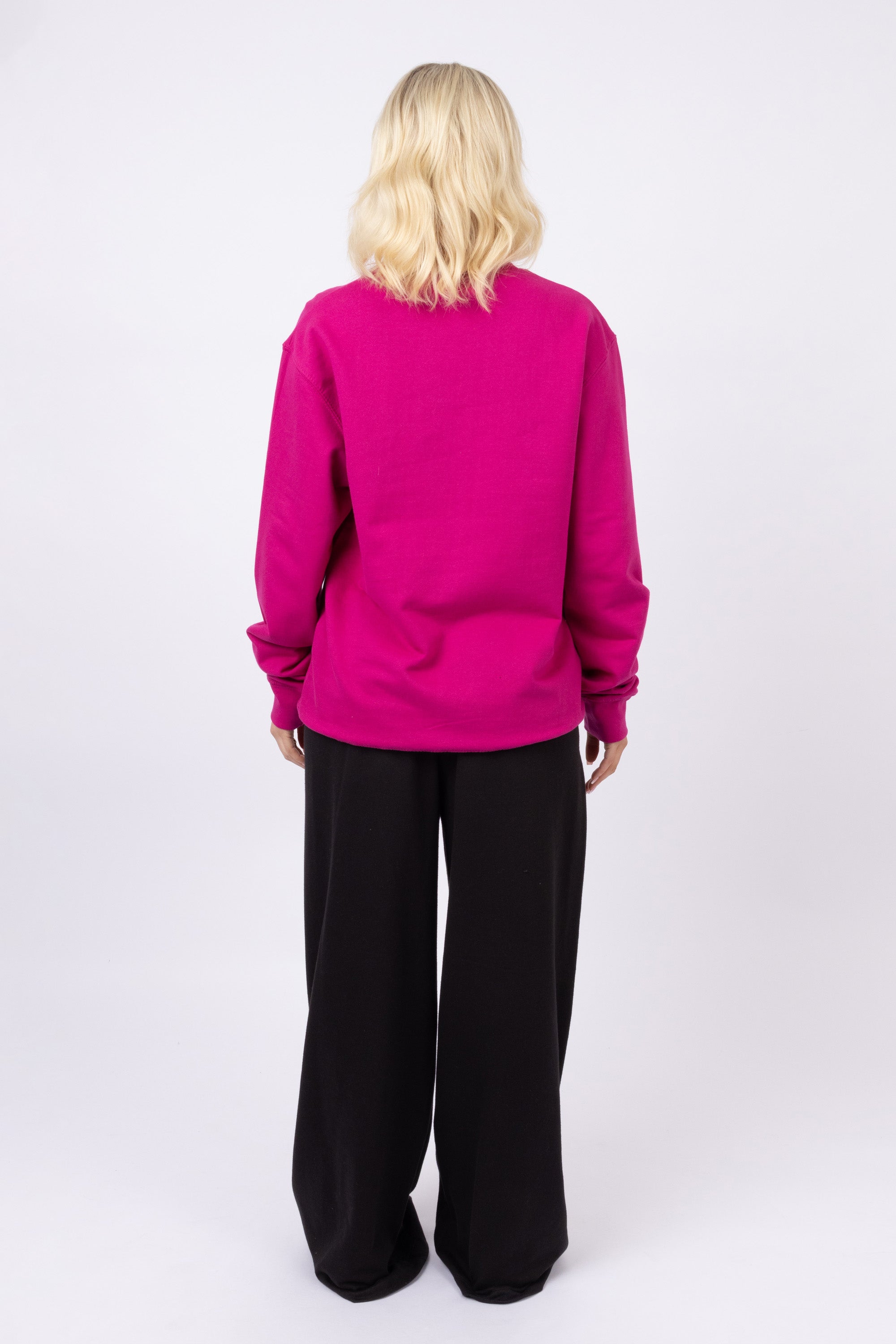 Unisex Crewneck Plain Sweatshirt