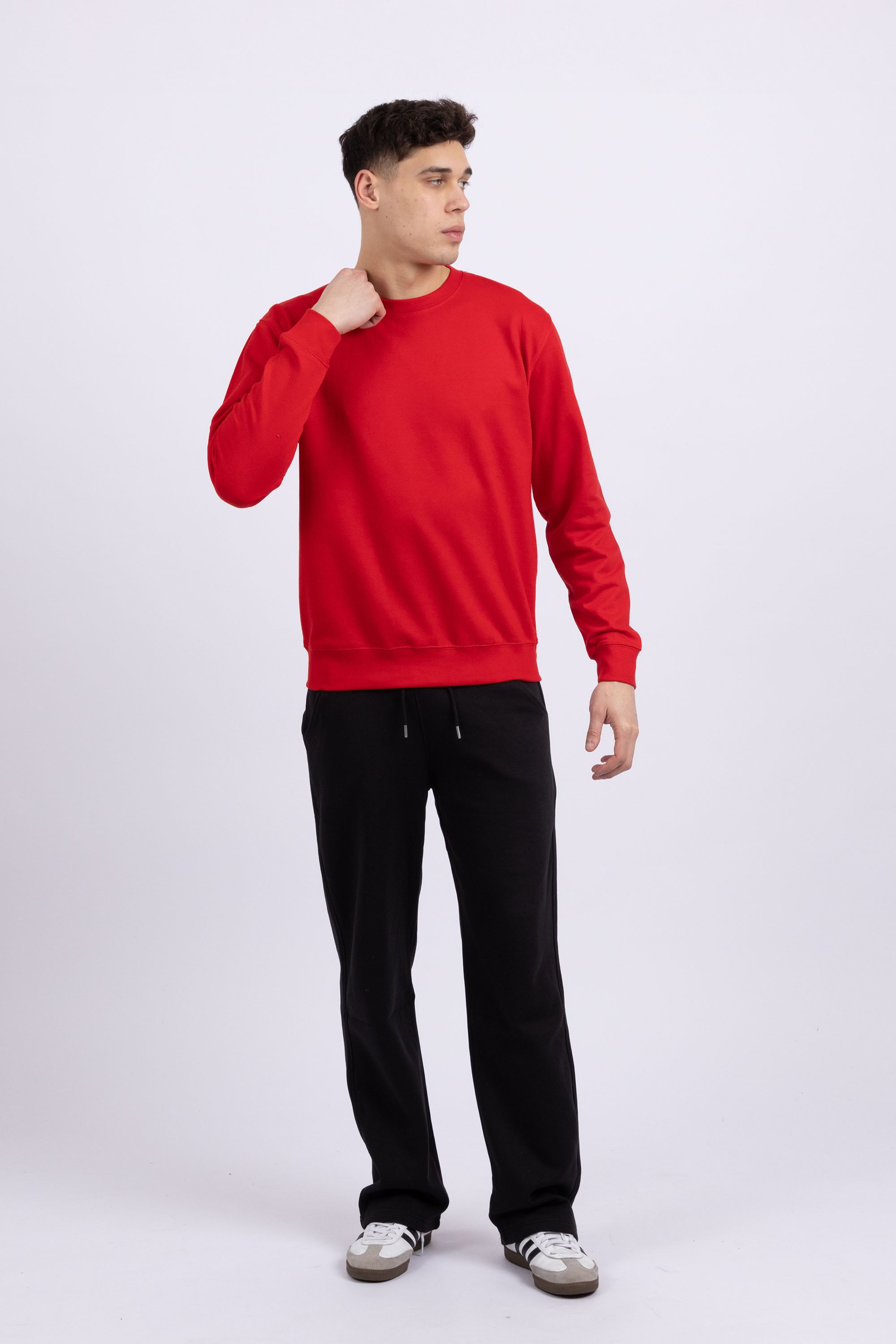 Unisex Crewneck Plain Sweatshirt