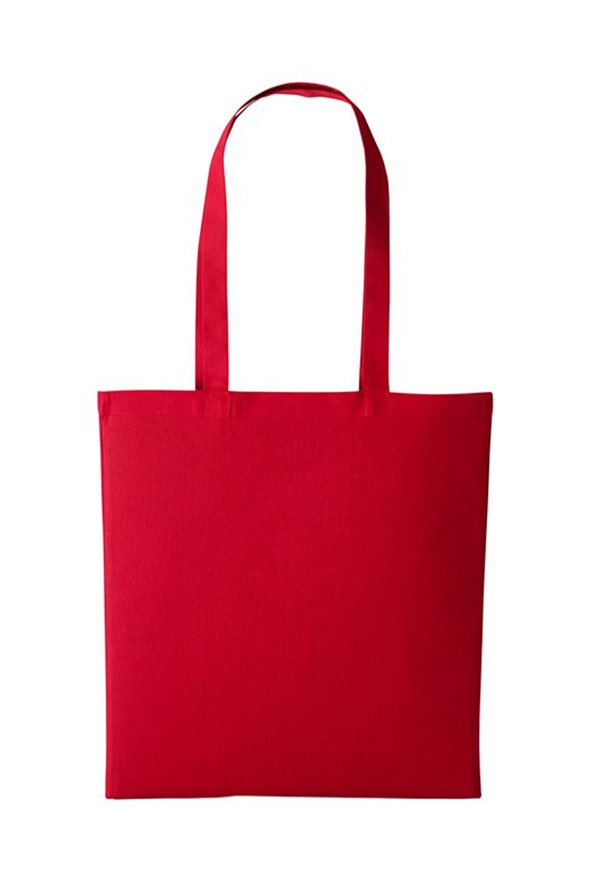 Custom Printed Cotton Shopper Long Handle Canvas Bag