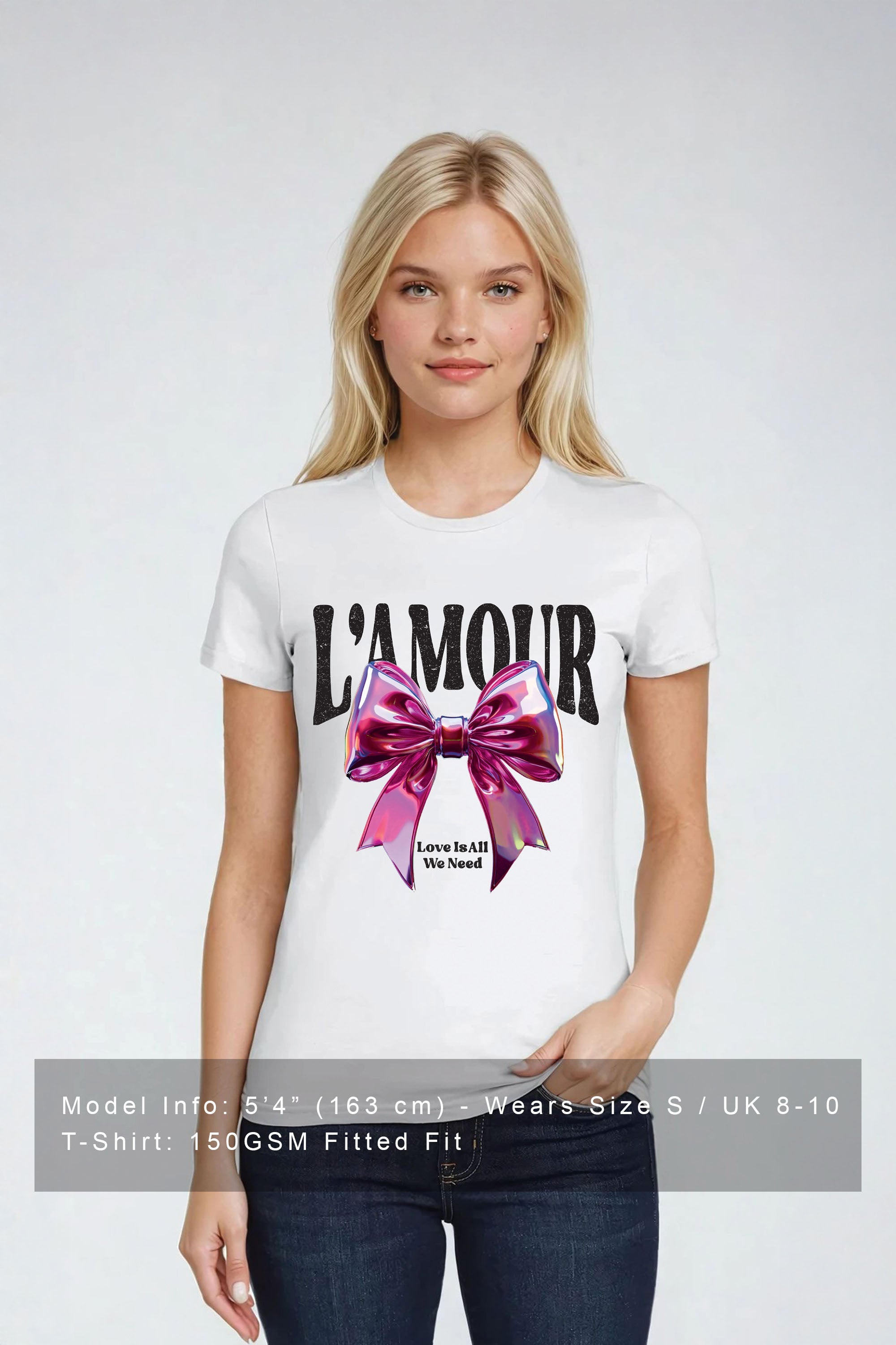Regular Fit T-shirt in L'amour Print