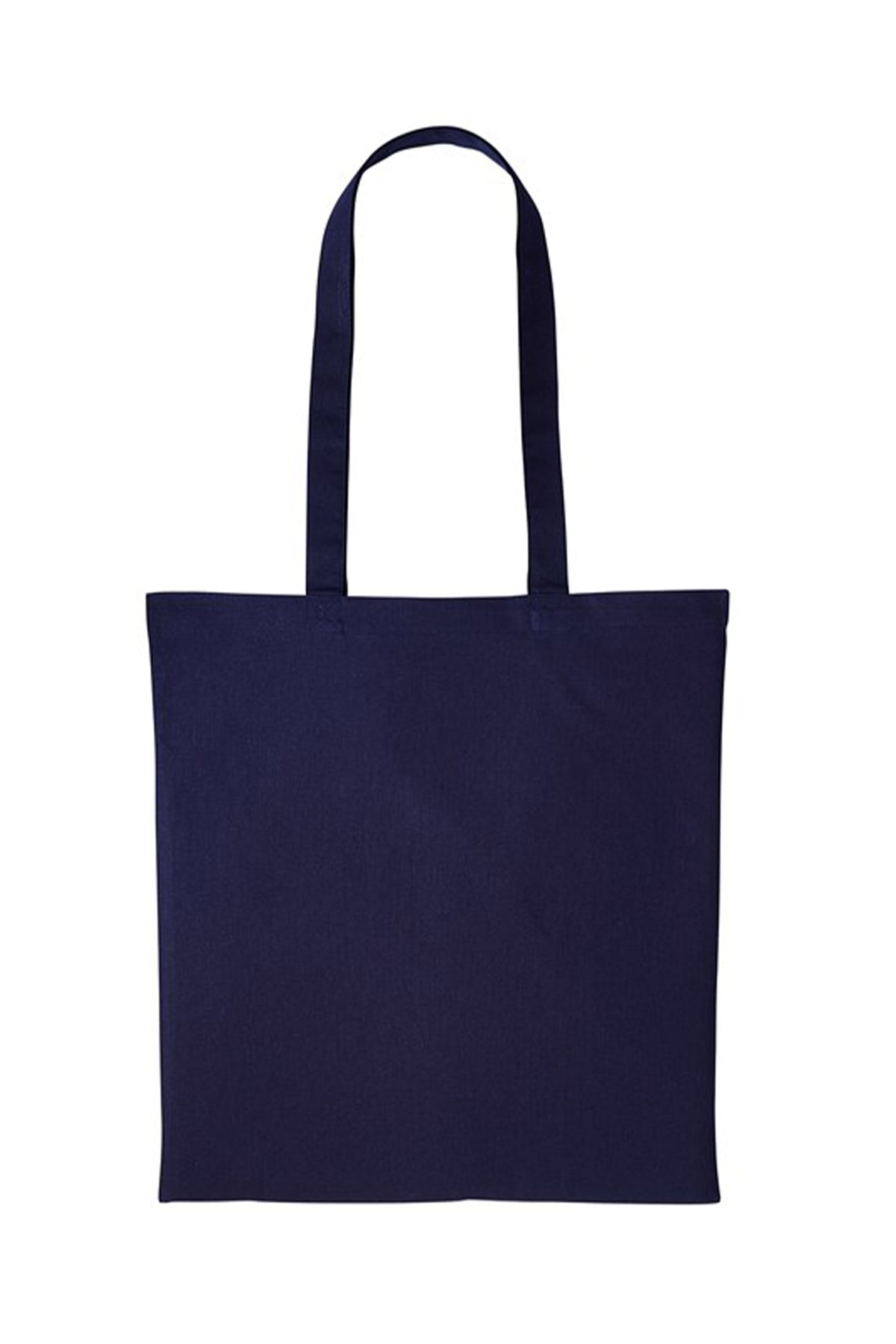 Custom Printed Cotton Shopper Long Handle Canvas Bag