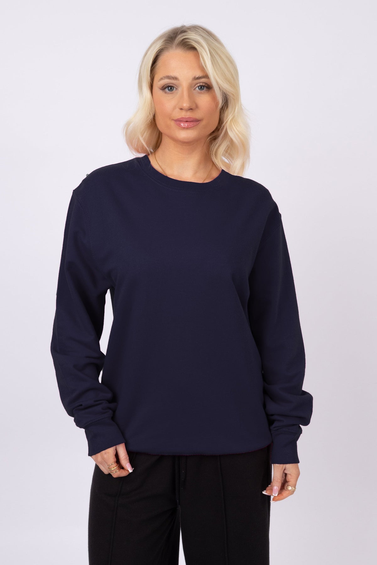 Unisex Crewneck Plain Sweatshirt