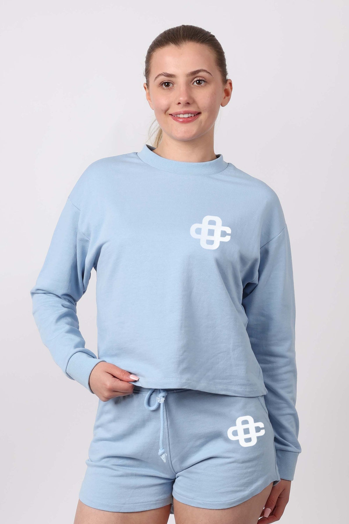 French Terry OC Logo Co-ord set (Pack Of 6)