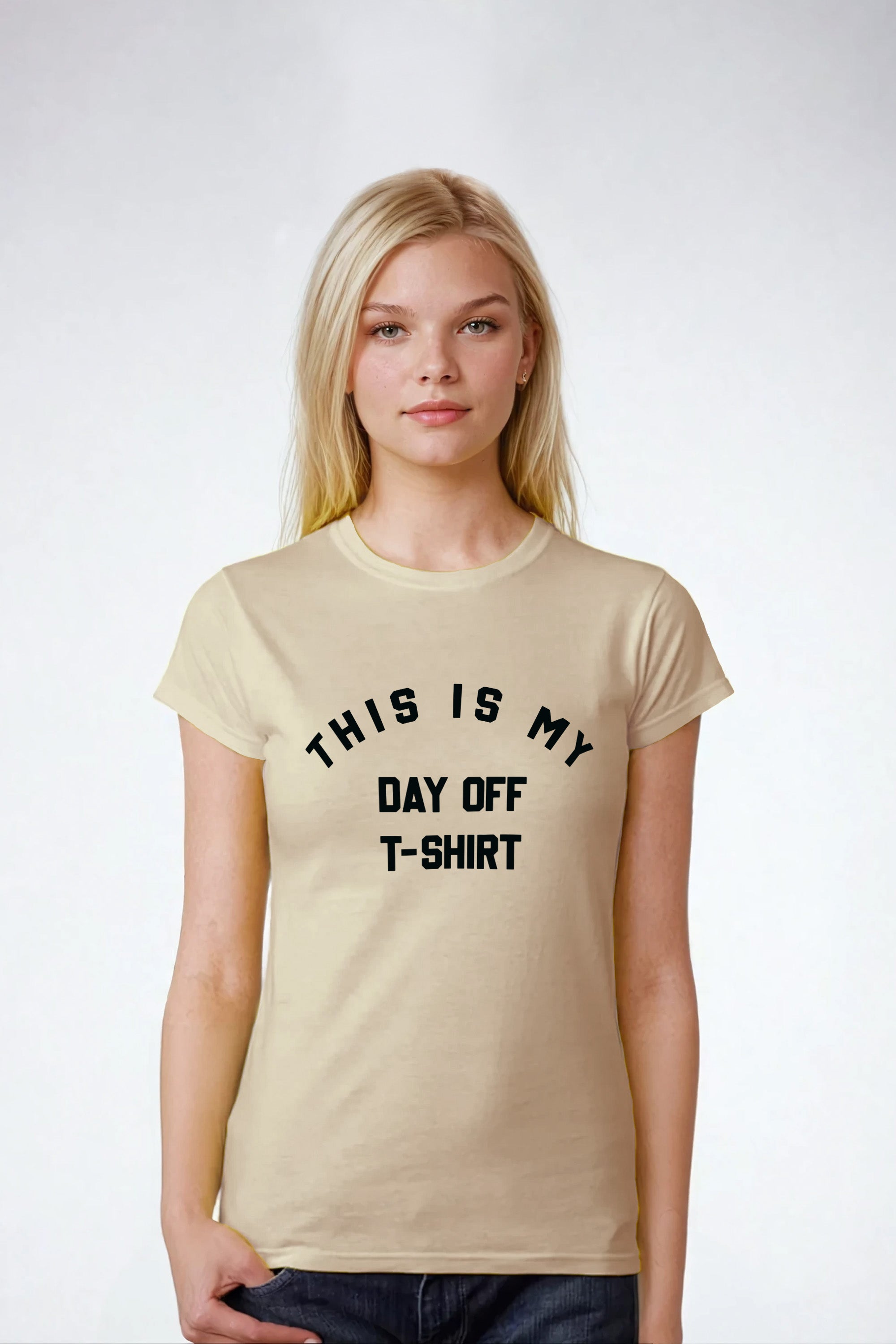 Day Off Printed T-Shirt (Custom Pack)