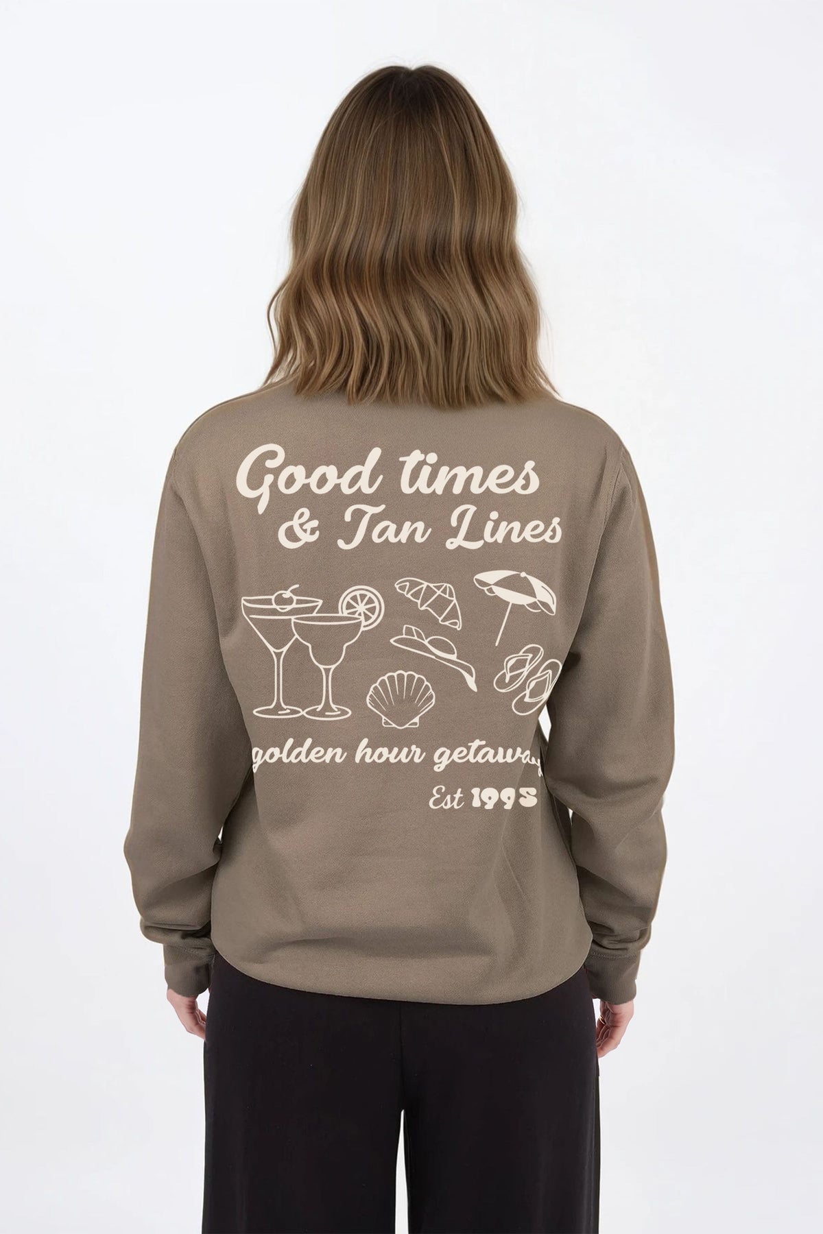 Good Times Printed Sweatshirt