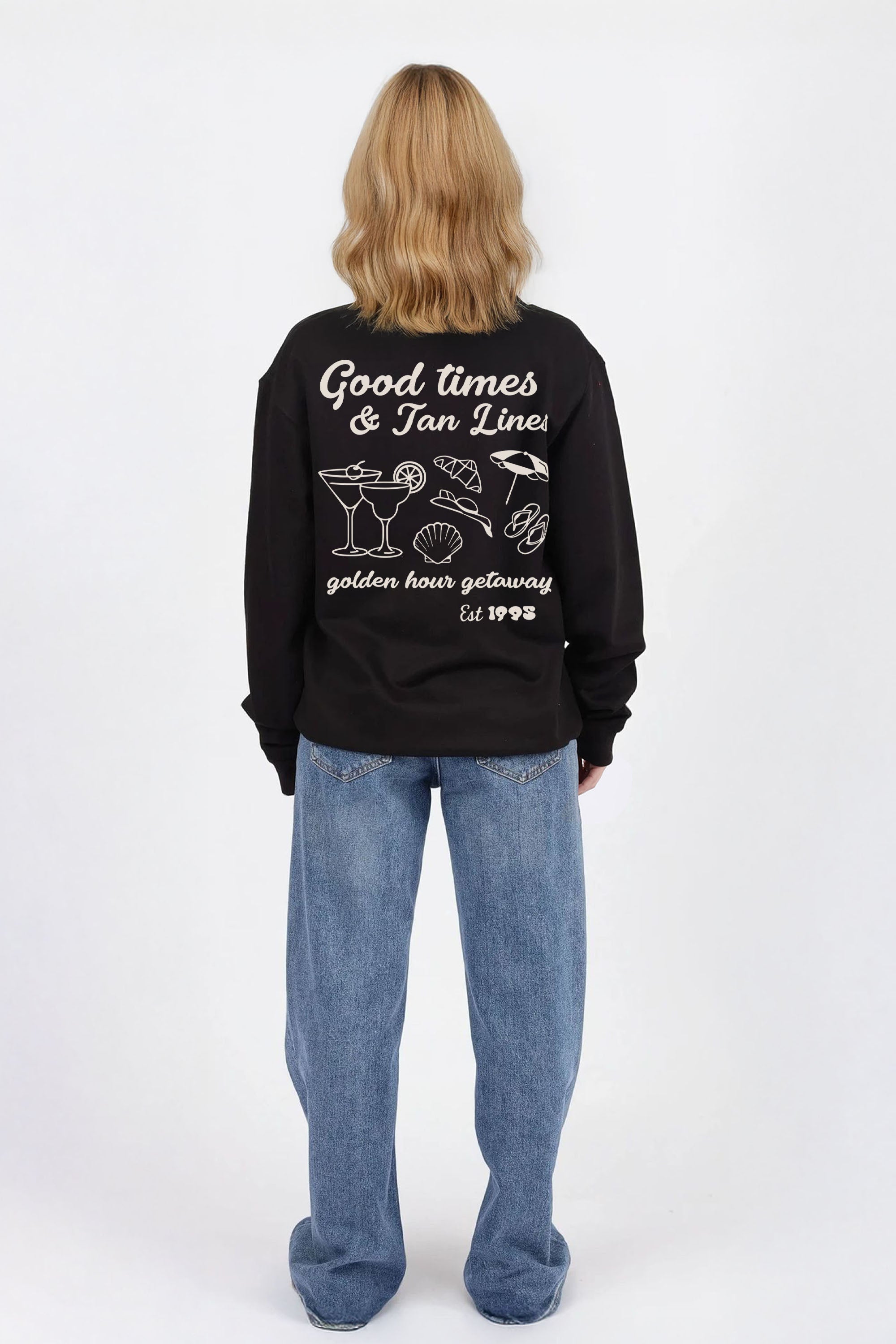 Good Times Printed Sweatshirt