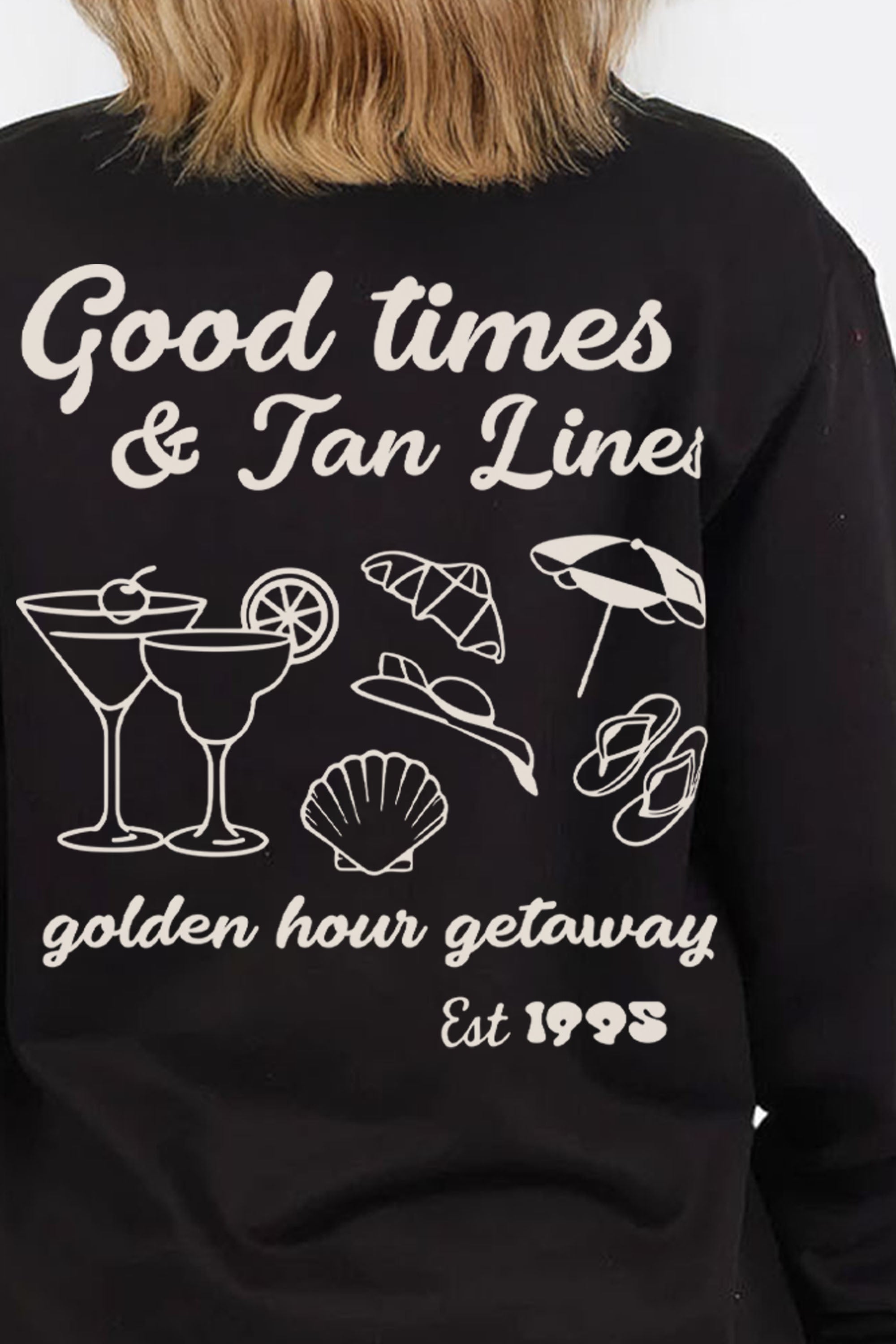 Good Times Printed Sweatshirt