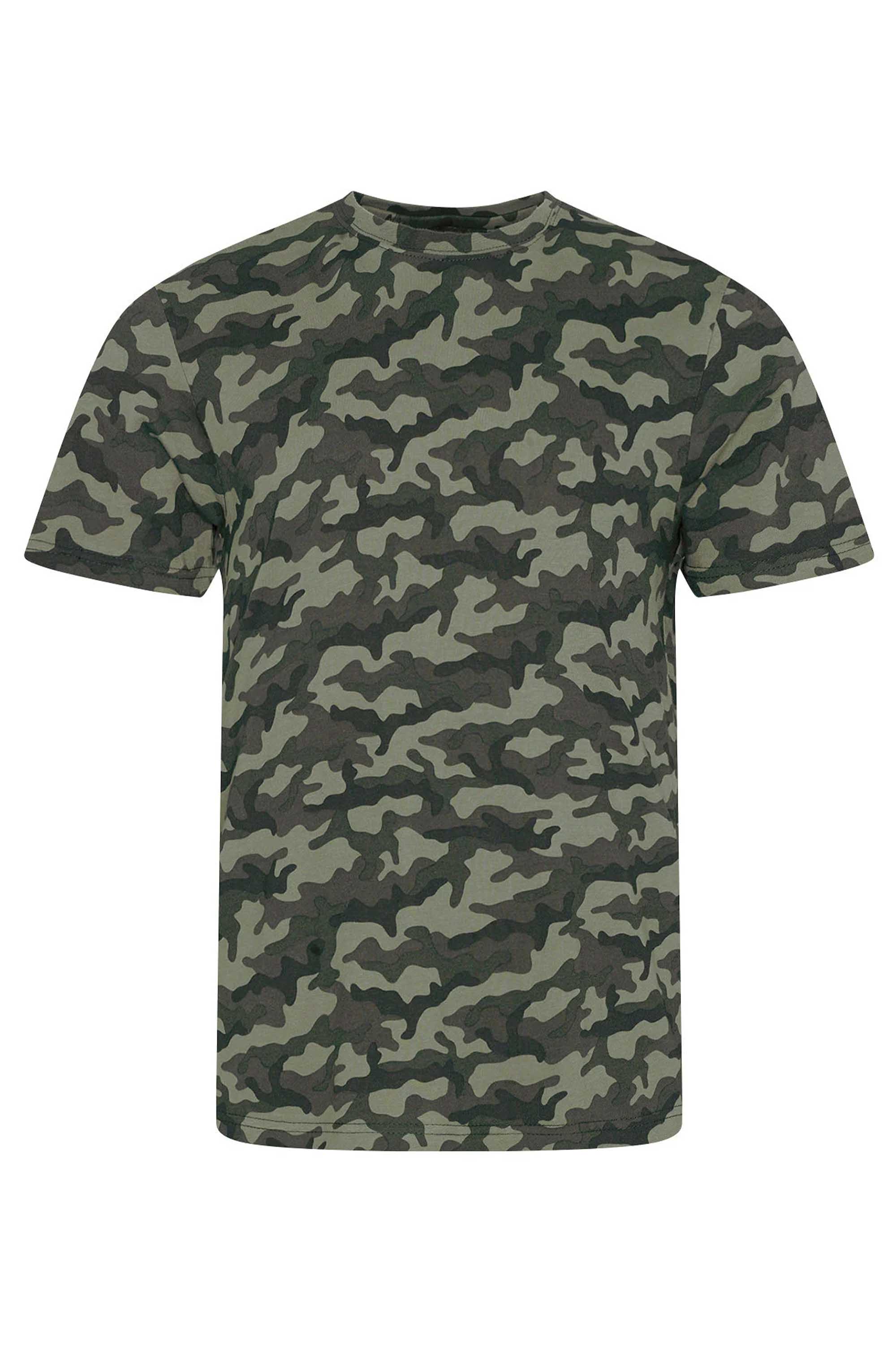 Classic Camo Plain T-Shirt