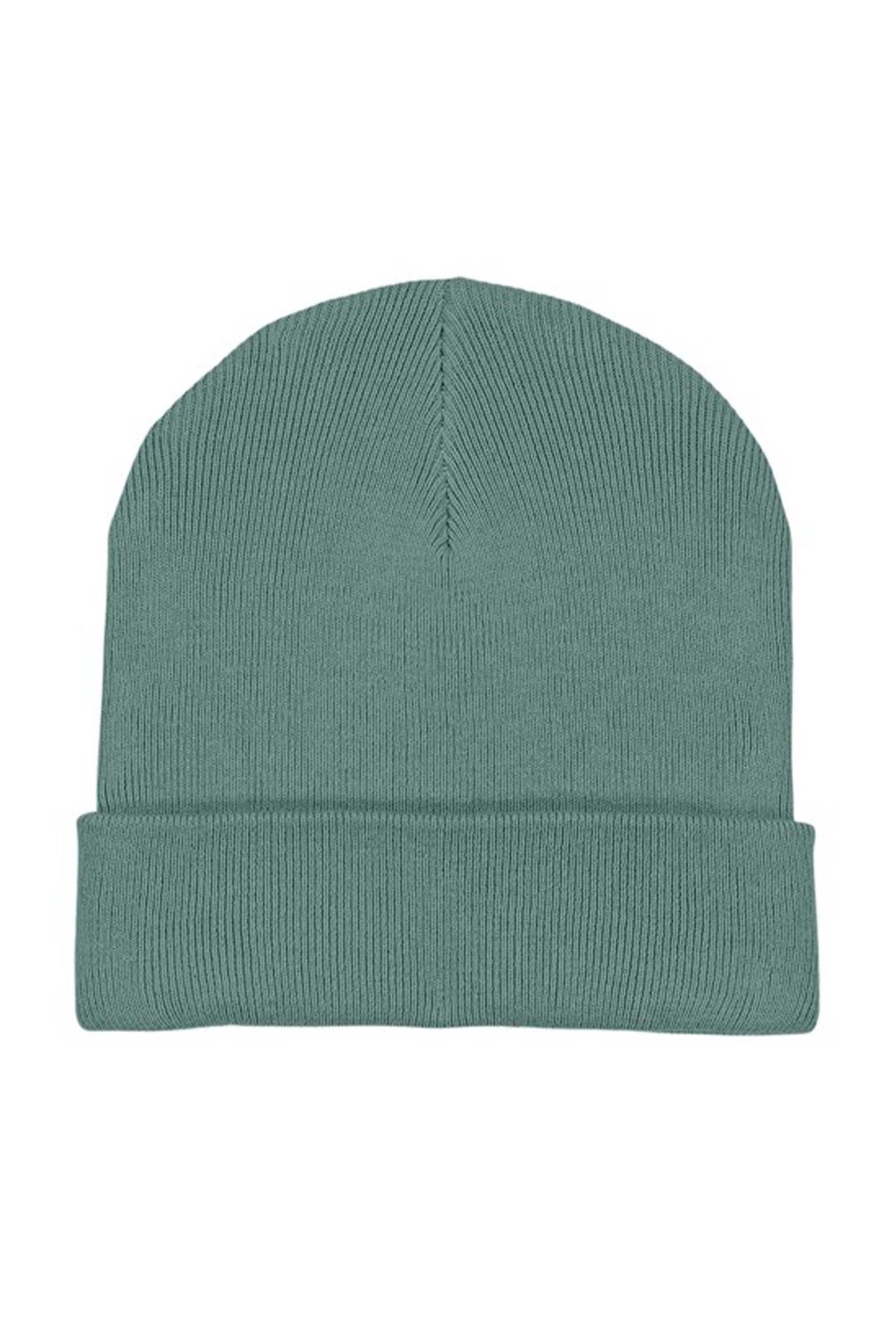 Plain Ribbed Beanie Hat
