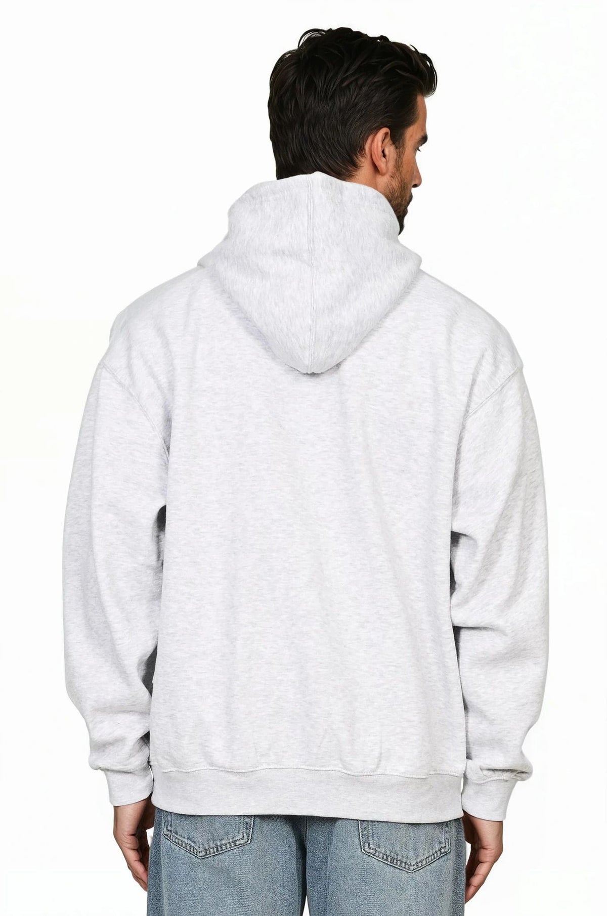 Unisex 330GSM Plain Heavyweight Oversized Hoodie