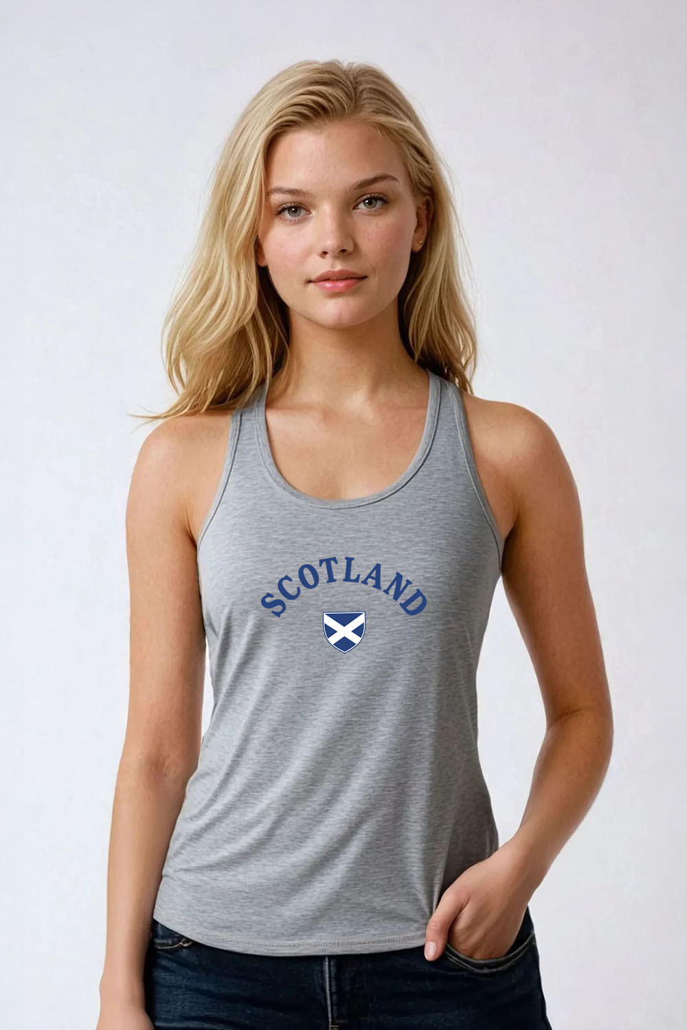 Scotland Printed Tank Top