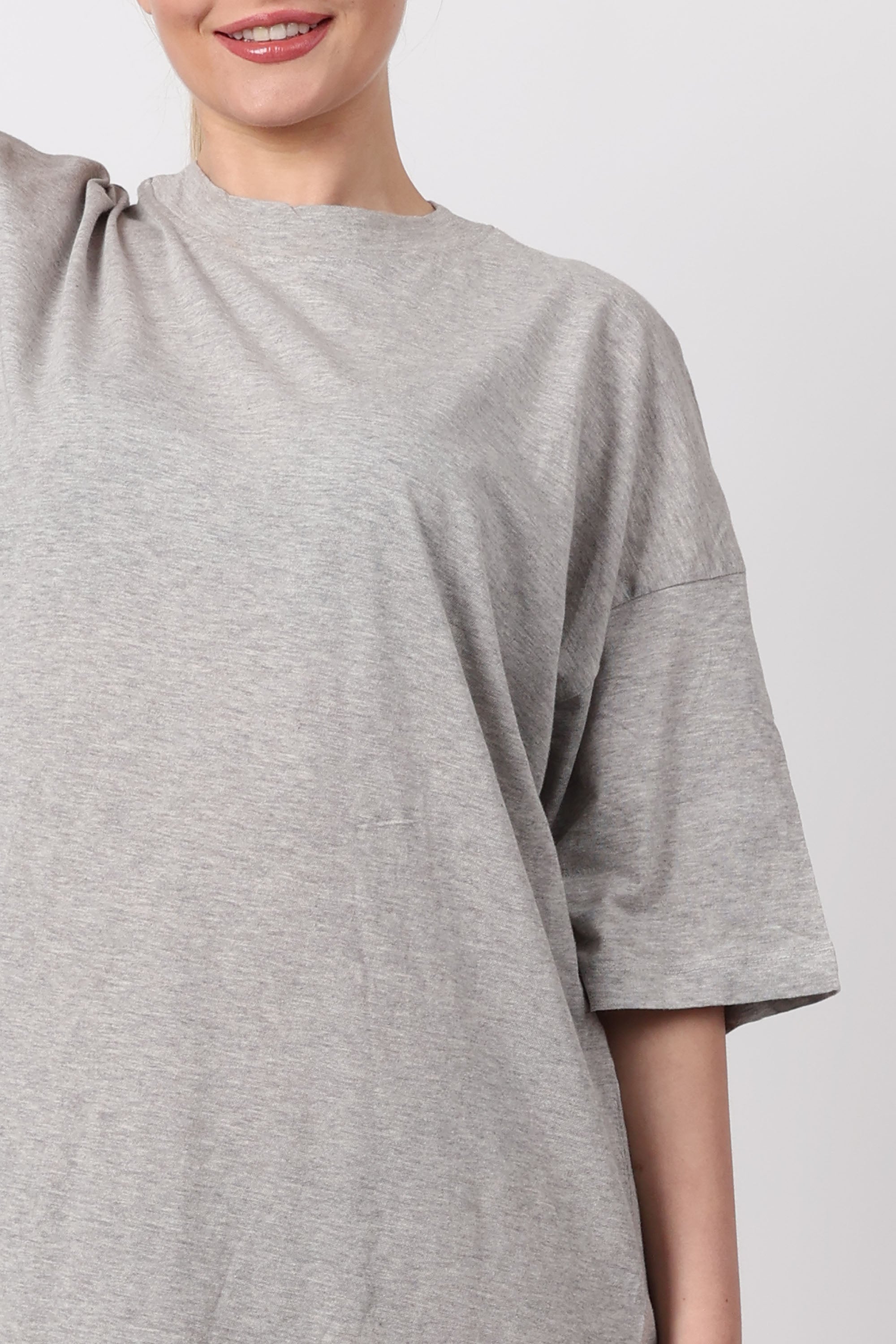 Oversized Stretch Jersey T-Shirt Dress (Pack of 6)