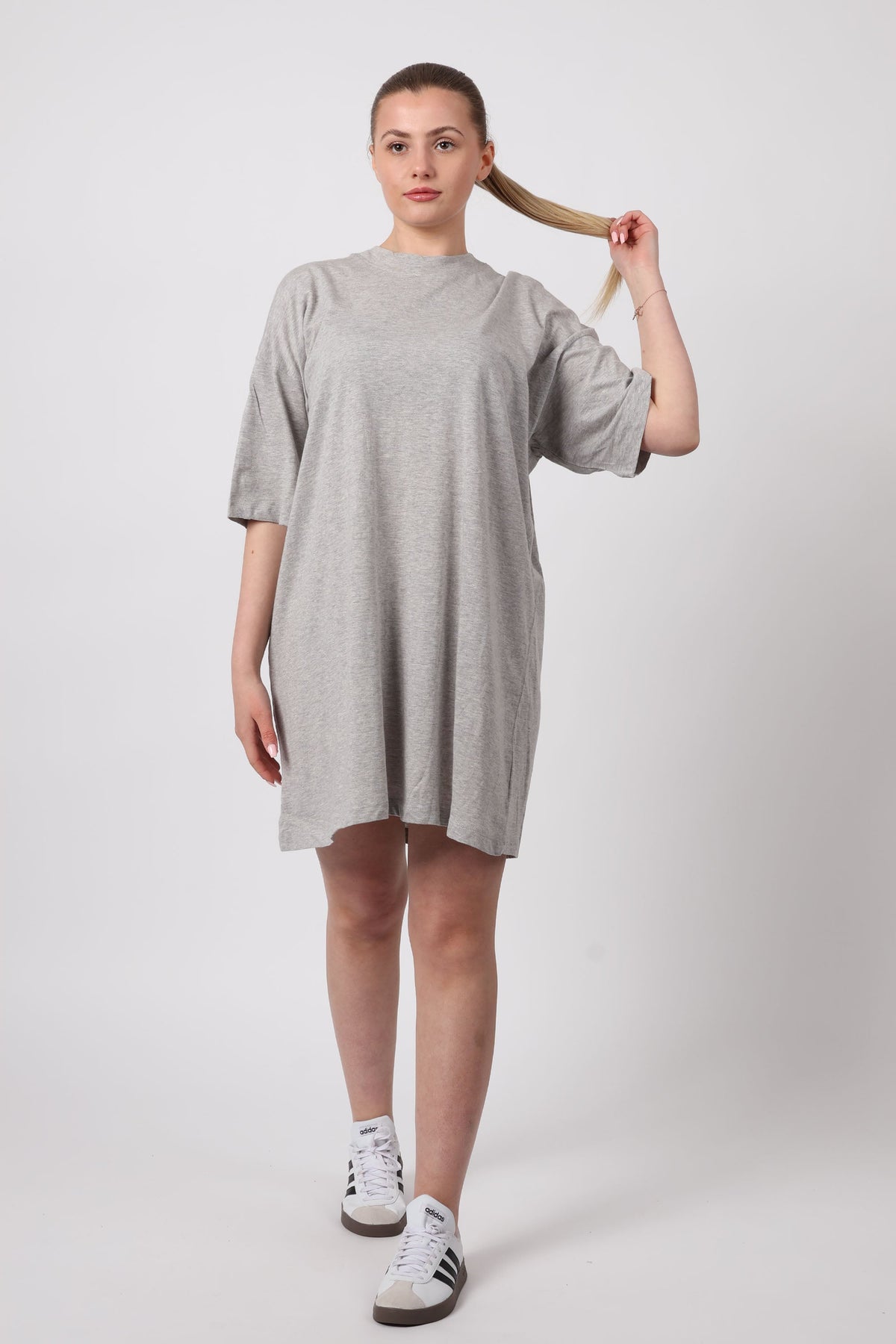 Oversized Stretch Jersey T-Shirt Dress (Pack of 6)