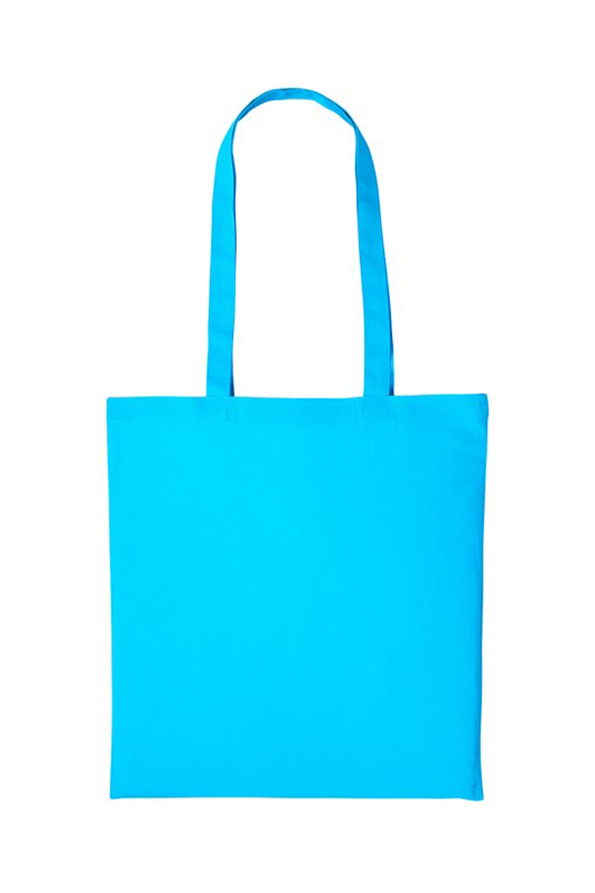 Custom Printed Cotton Shopper Long Handle Canvas Bag