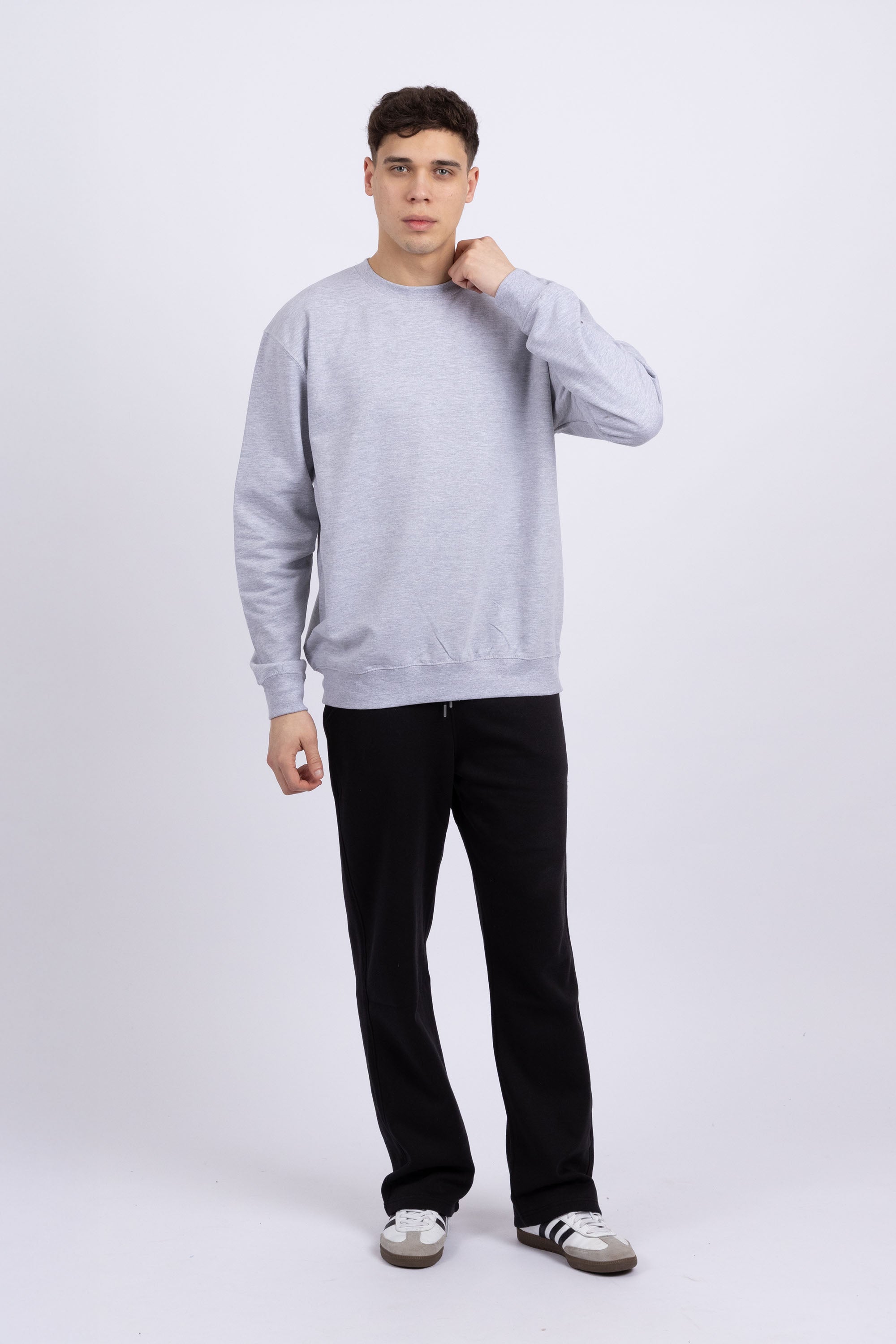 Unisex Crewneck Plain Sweatshirt