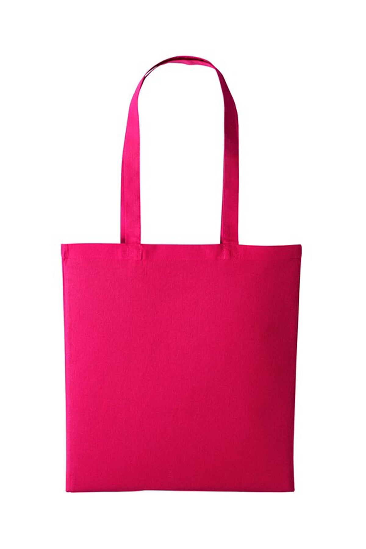 Custom Printed Cotton Shopper Long Handle Canvas Bag