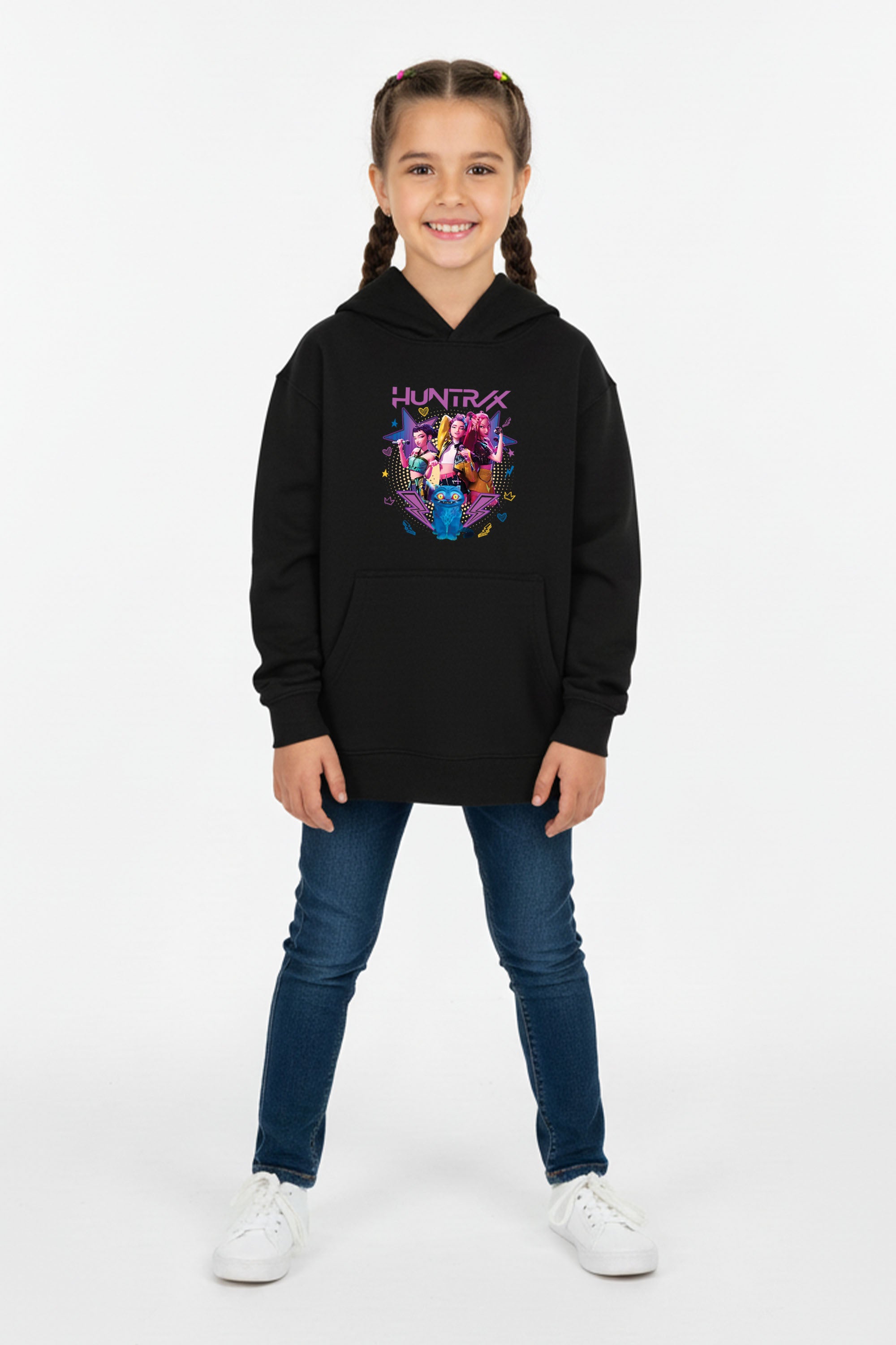 Kids Huntrix Printed Hoodie