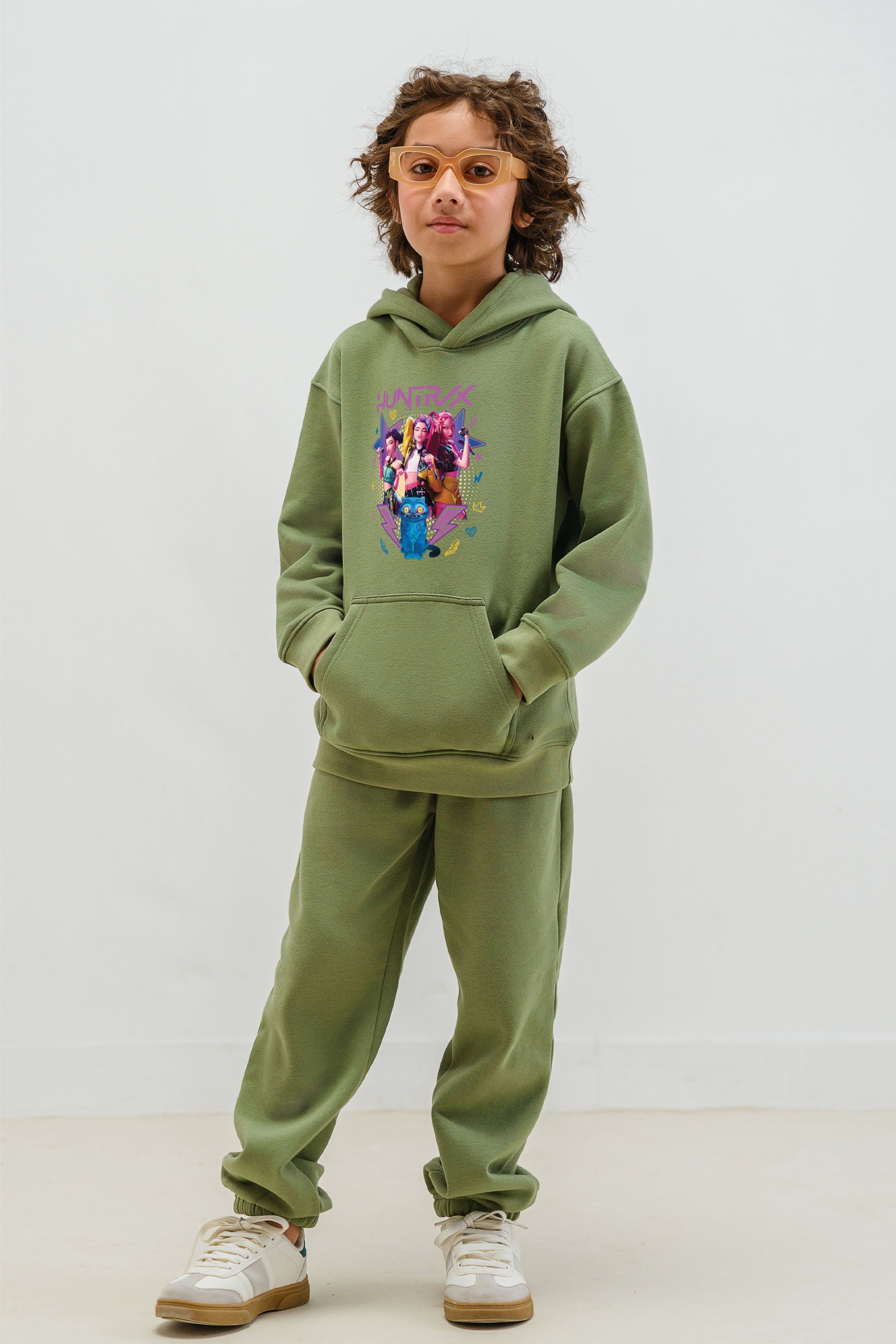 Kids Huntrix Printed Hoodie & Joggers set (Pack of 5)