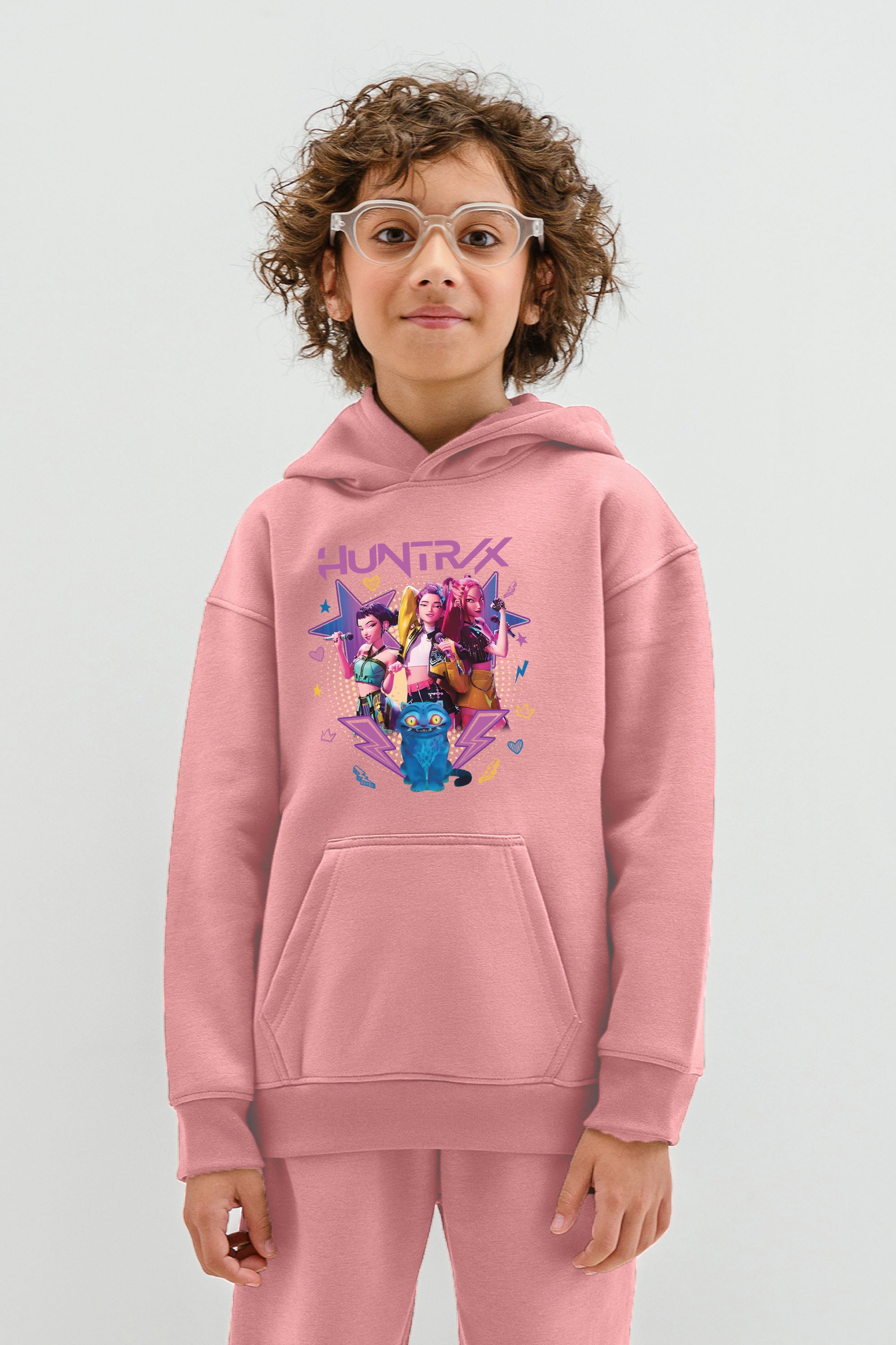 Kids Huntrix Printed Hoodie & Joggers set (Pack of 5)