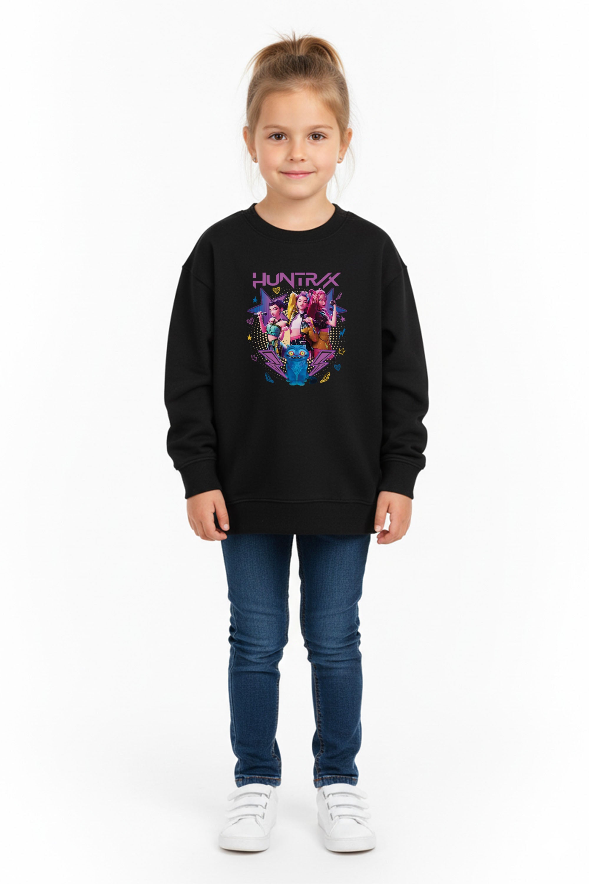 Kids Huntrix Printed Sweatshirt